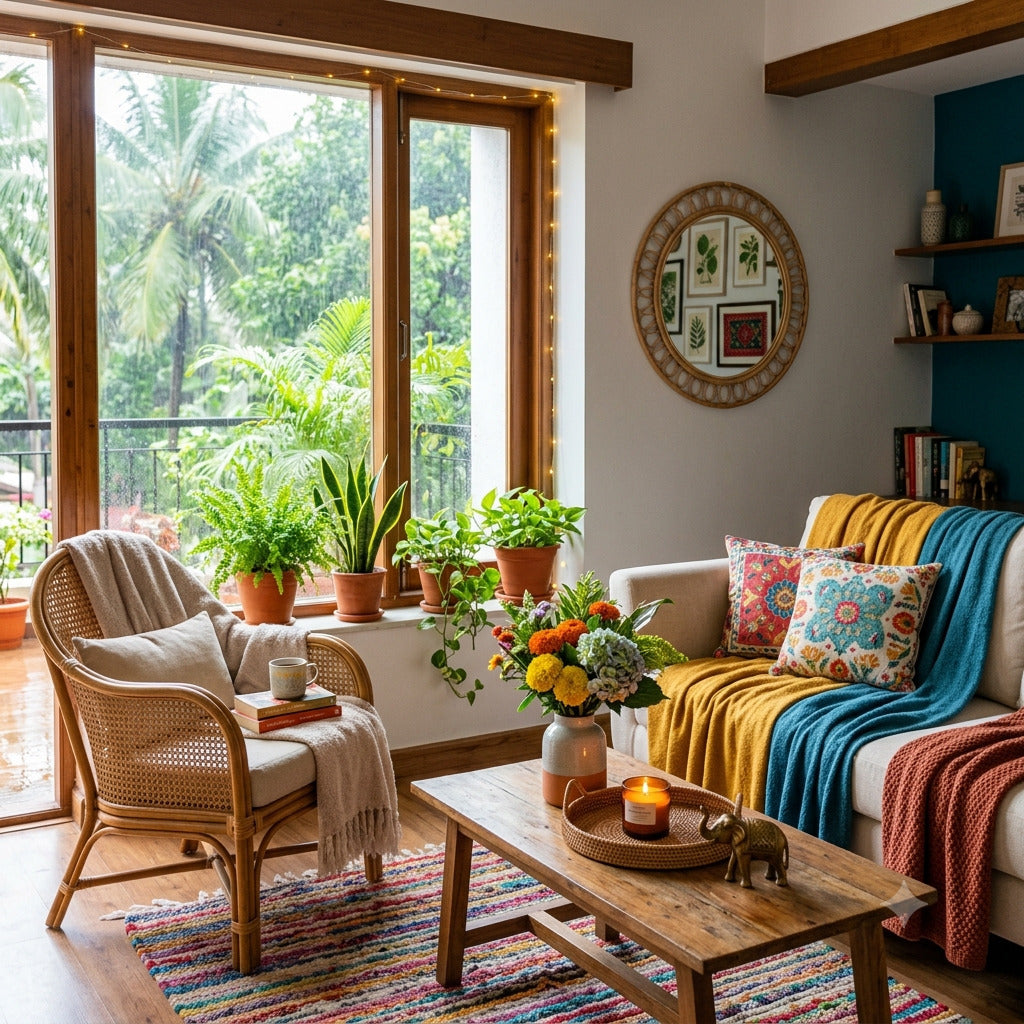 10 Easy Ways to Refresh Your Home Decor This Monsoon Season