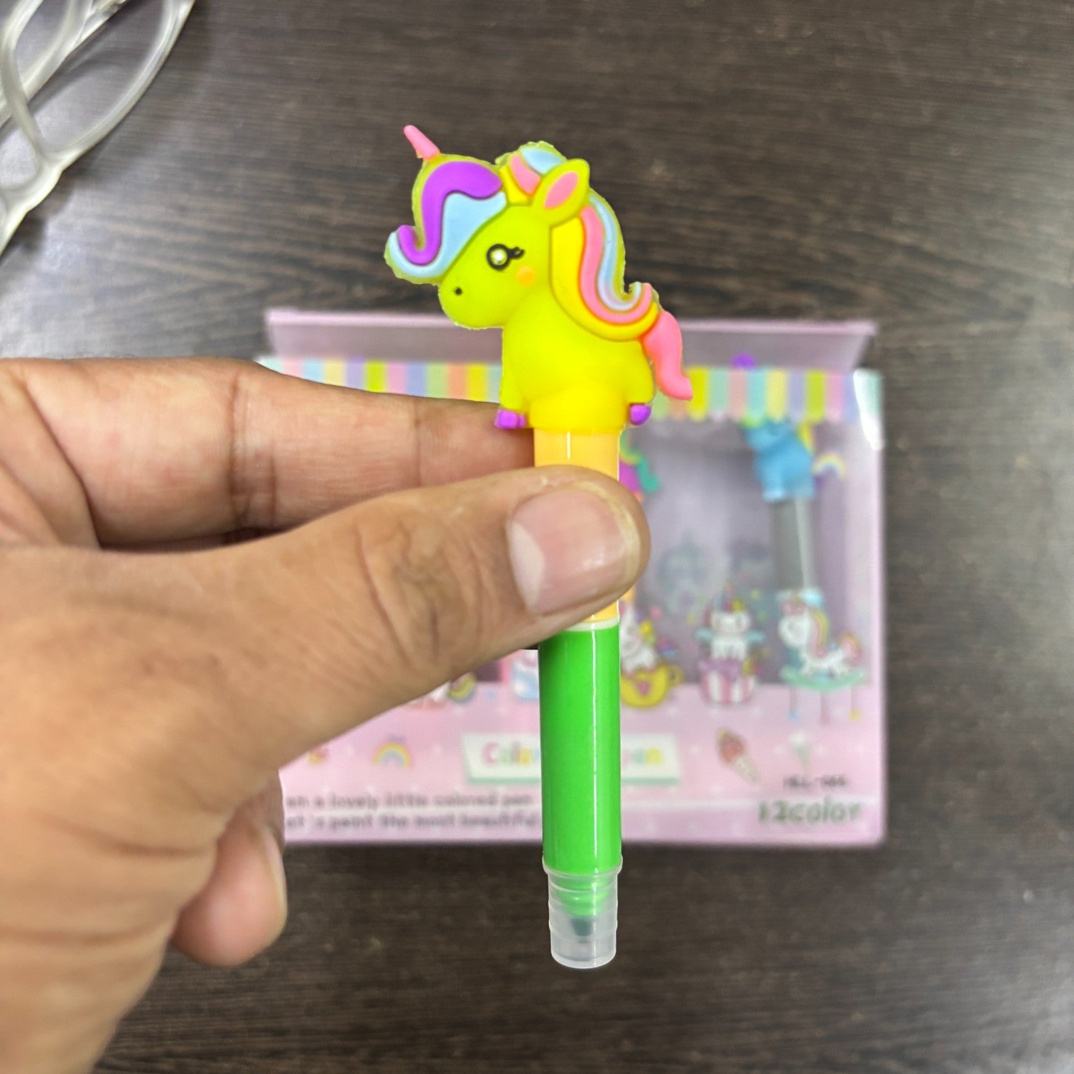 Chisel Tip Fluorescent Marker Pens for School, Office & Study | 6 Pens in Each Set | Smooth Writing Highlighters for Kids, Girls, Boys, Drawing