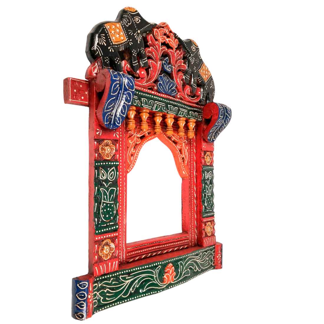 Elephant Design Jharokha - For Home Decor & Gifts - 27 Inch - Apkamart