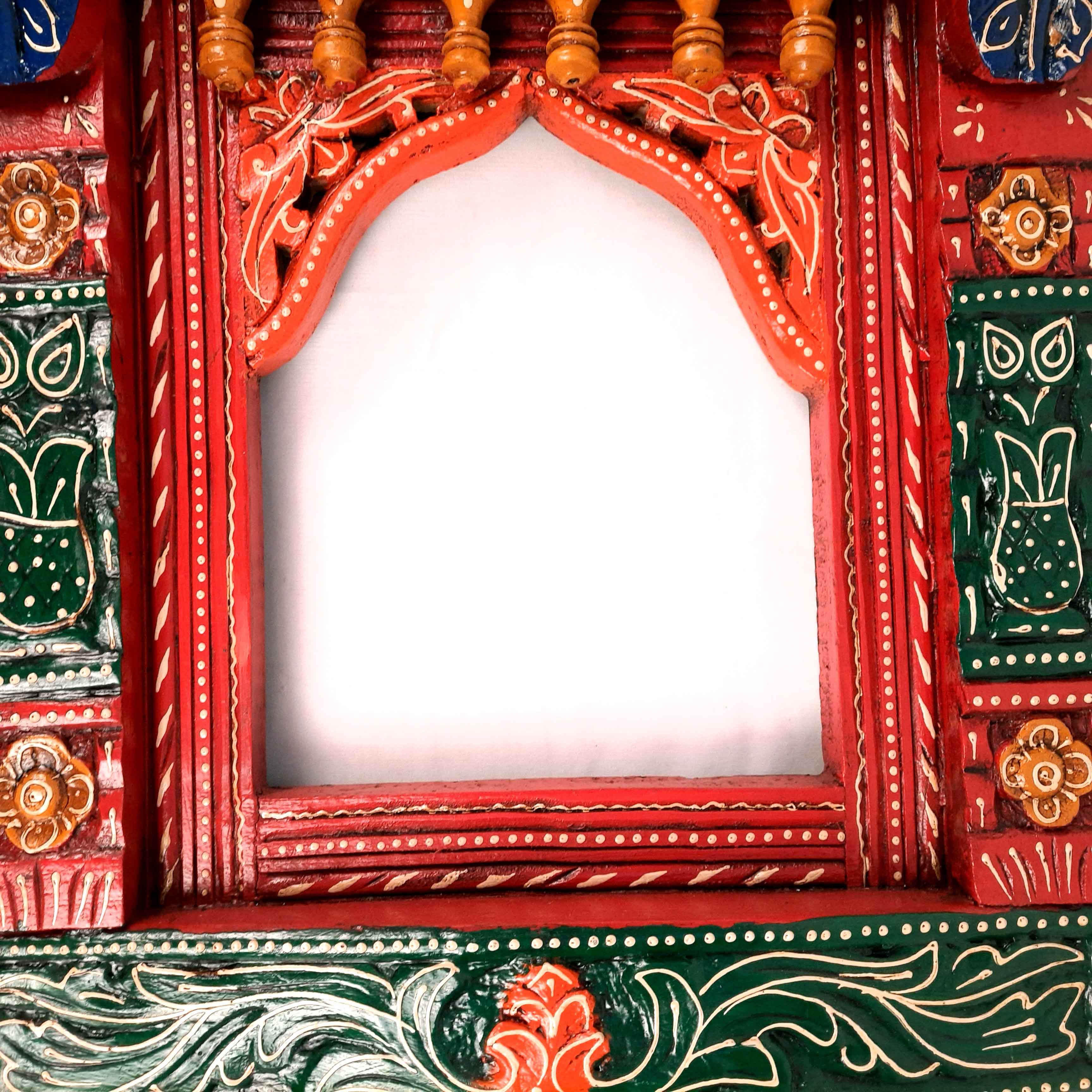 Elephant Design Jharokha - For Home Decor & Gifts - 27 Inch - Apkamart