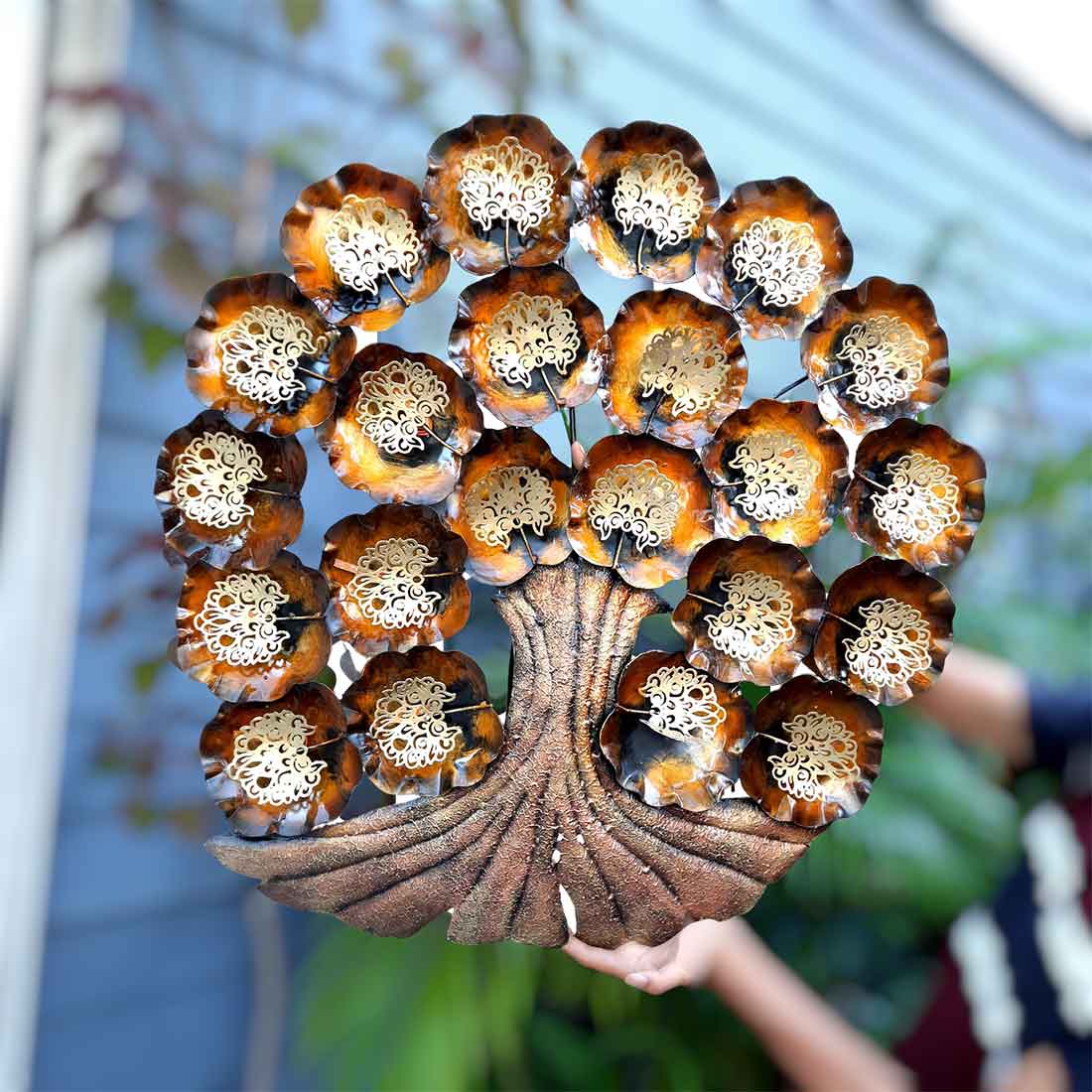 Antique LED Tree Wall Art - 30 Inch - Apkamart