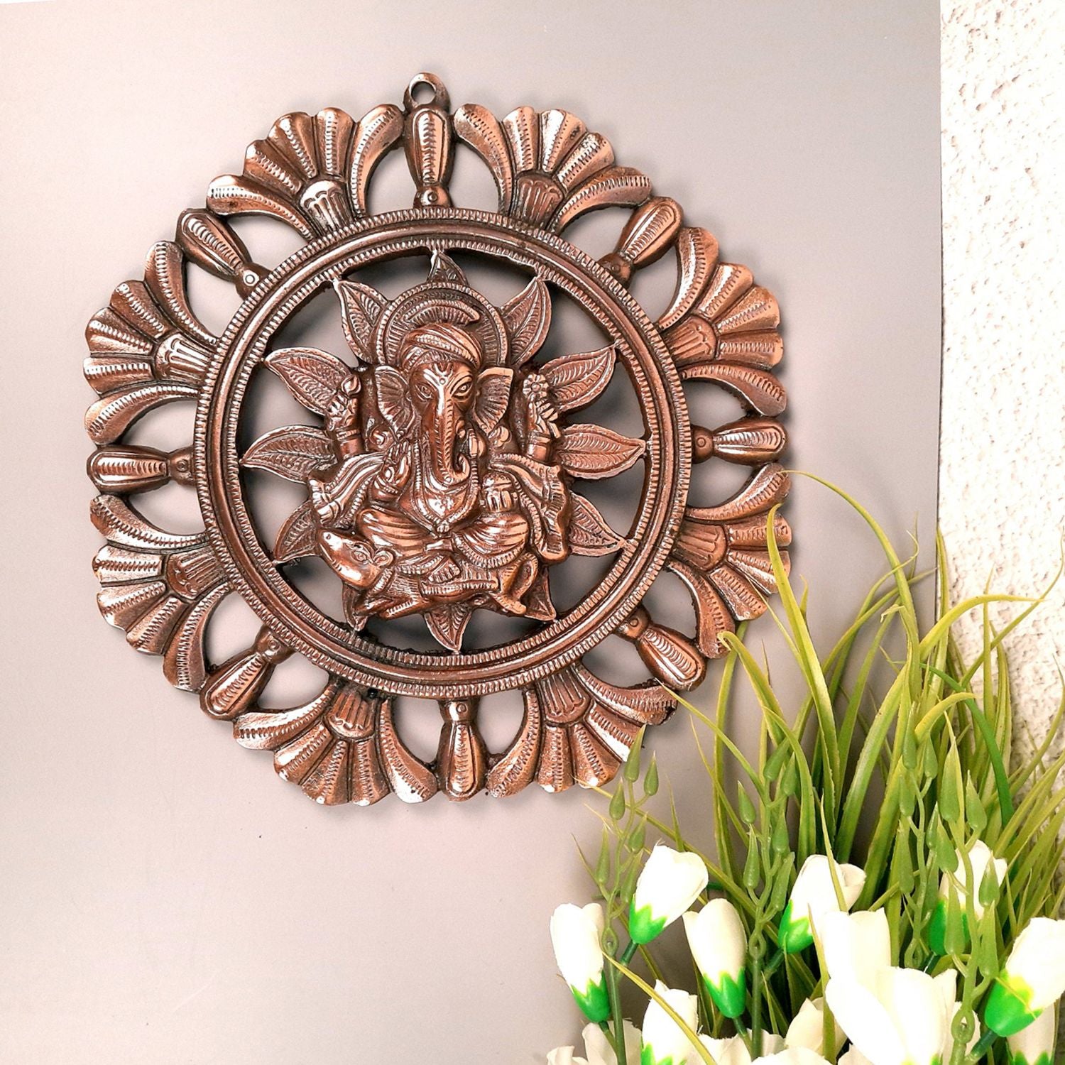 Decorative Ganpati Wall Hanging- 12 inch- Apkamart