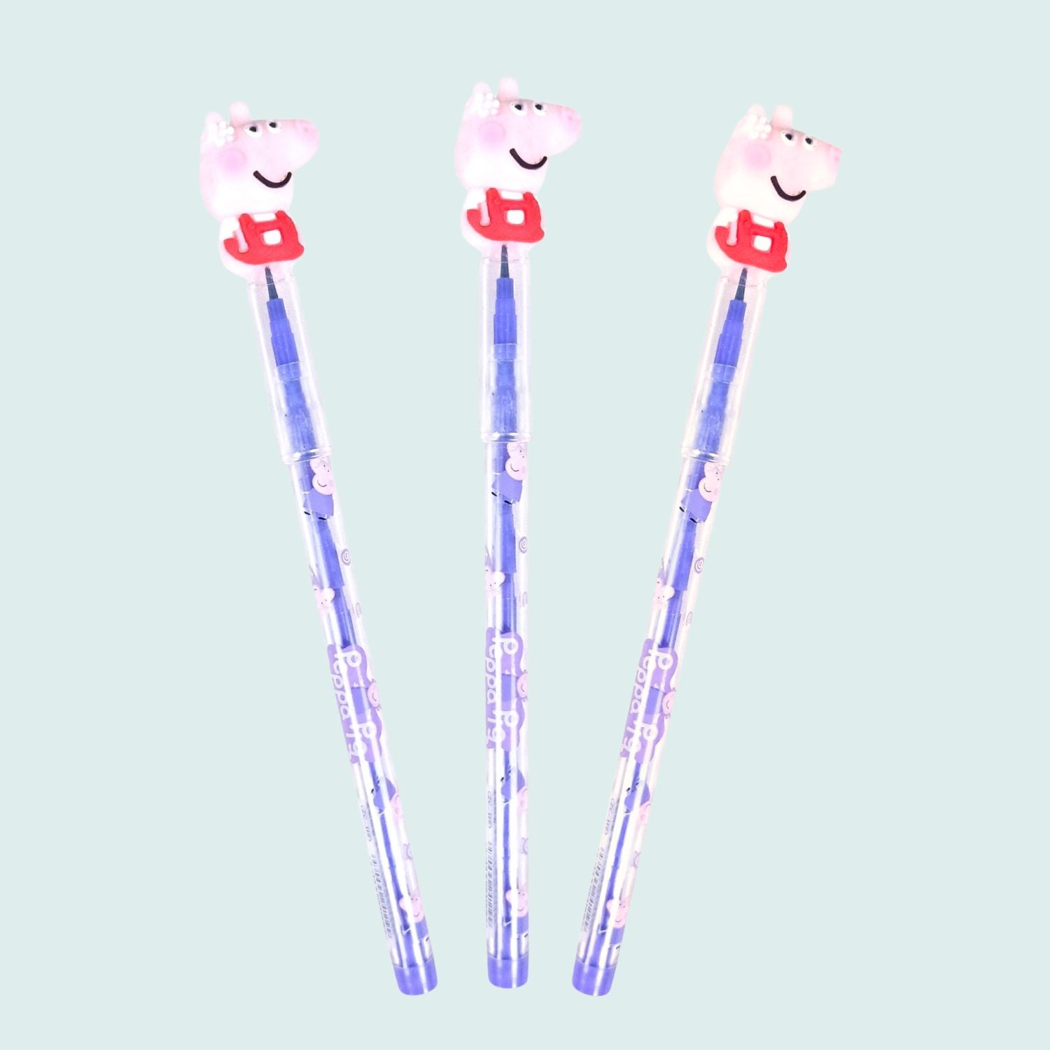 Lead Pencil for Kids | Multicolor Cartoon Pig | Drawing, Sketching & Return Gifts-Pack of 2 - Apkamart #Style_Pack Of 3