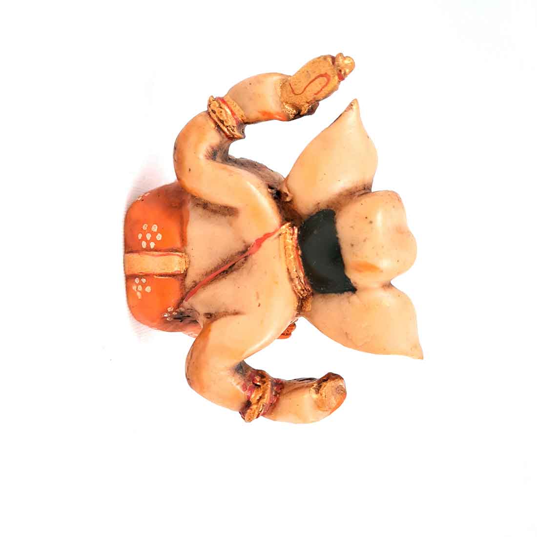 Ganesh Statue | Ganesha Idol Murti - for Puja, Home, Office Desk, Table, Living Room, Car Dashboard Decor & Gifts - 4 Inch