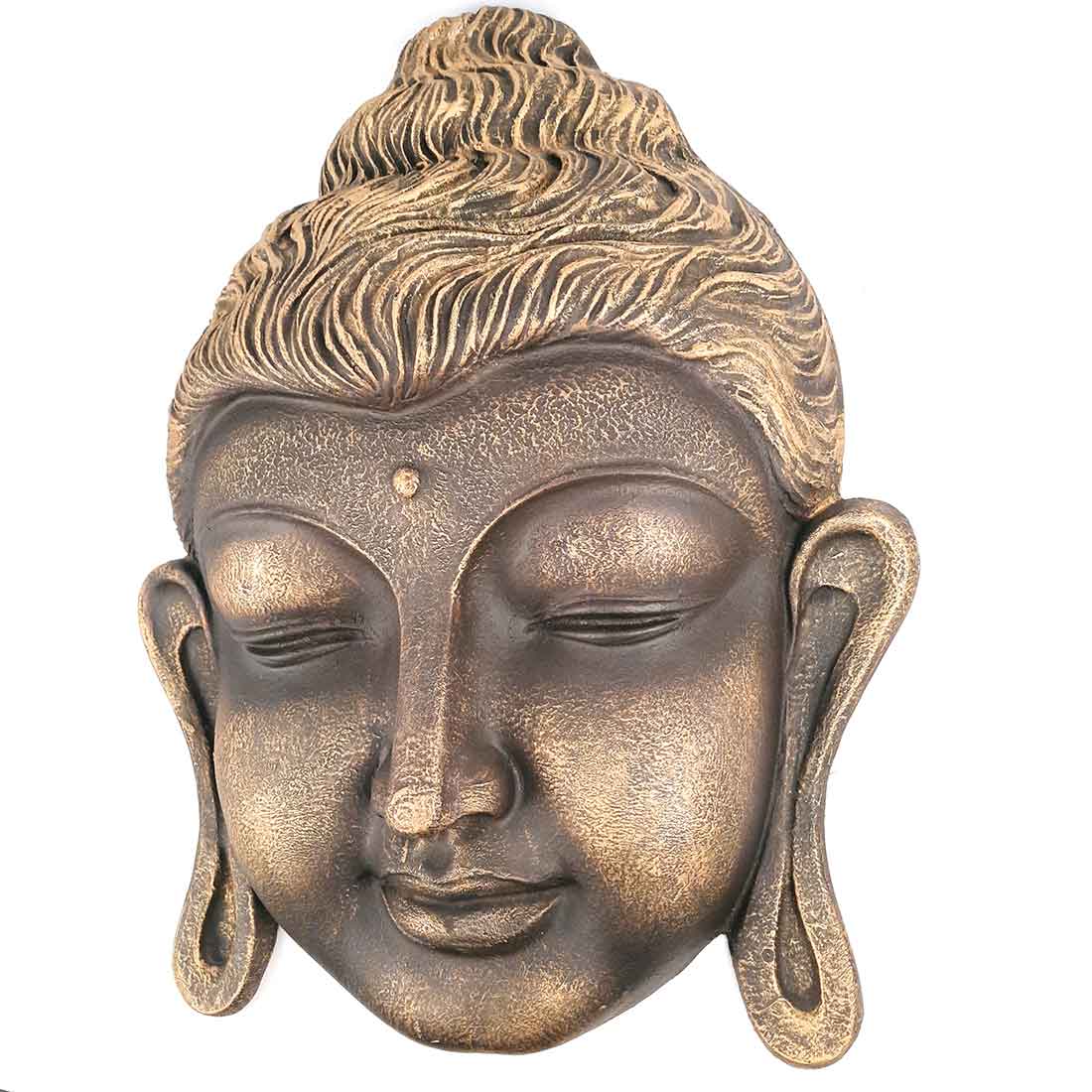 Buddha Face Wall Hanging | Big Buddha Wall decor - For Living Room, Home Decor & Gifts - 27 Inch