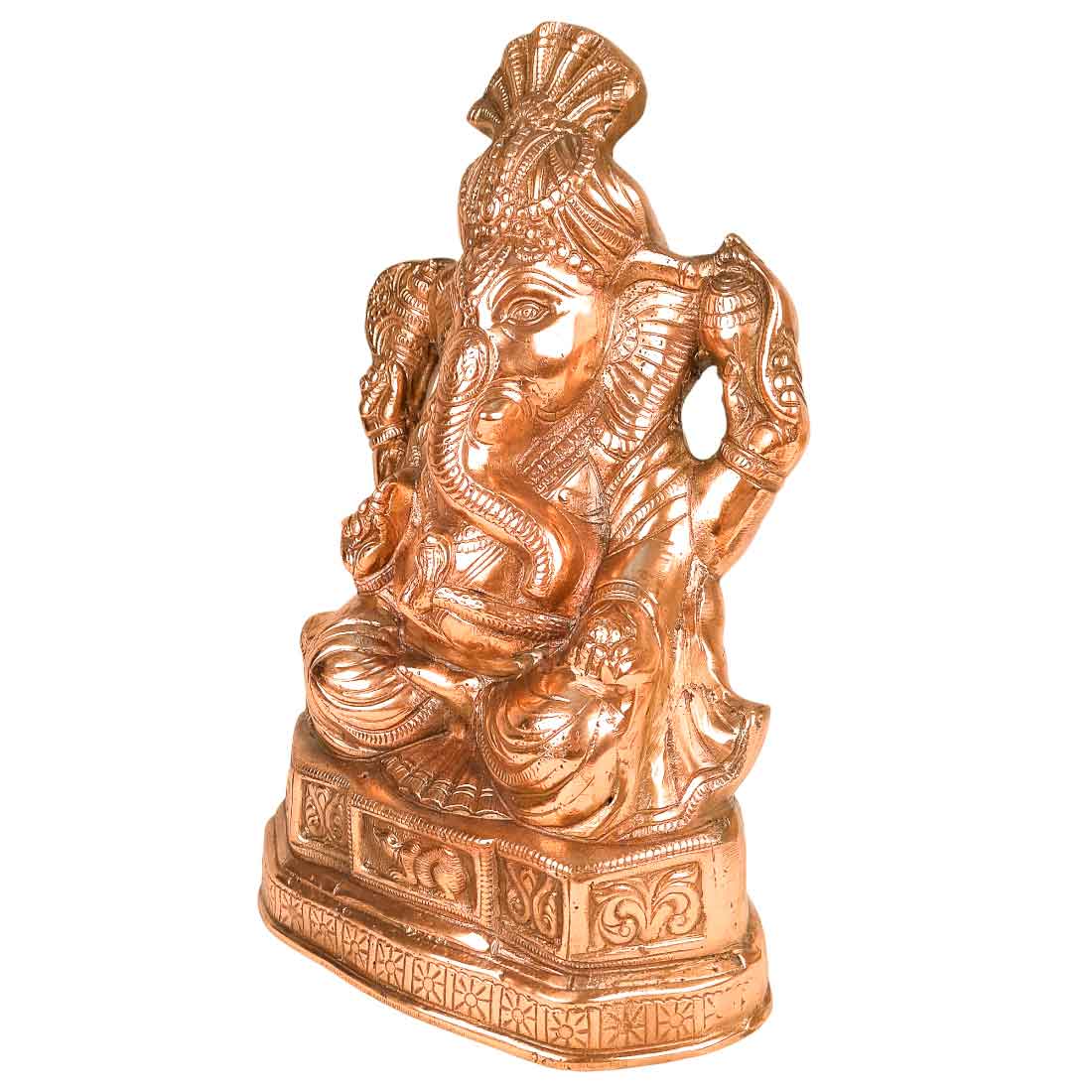 Ganesh Statue | Ganesha Murti - for Home Décor, Puja, Good Luck & Gifts -15 Inch- Apkamart