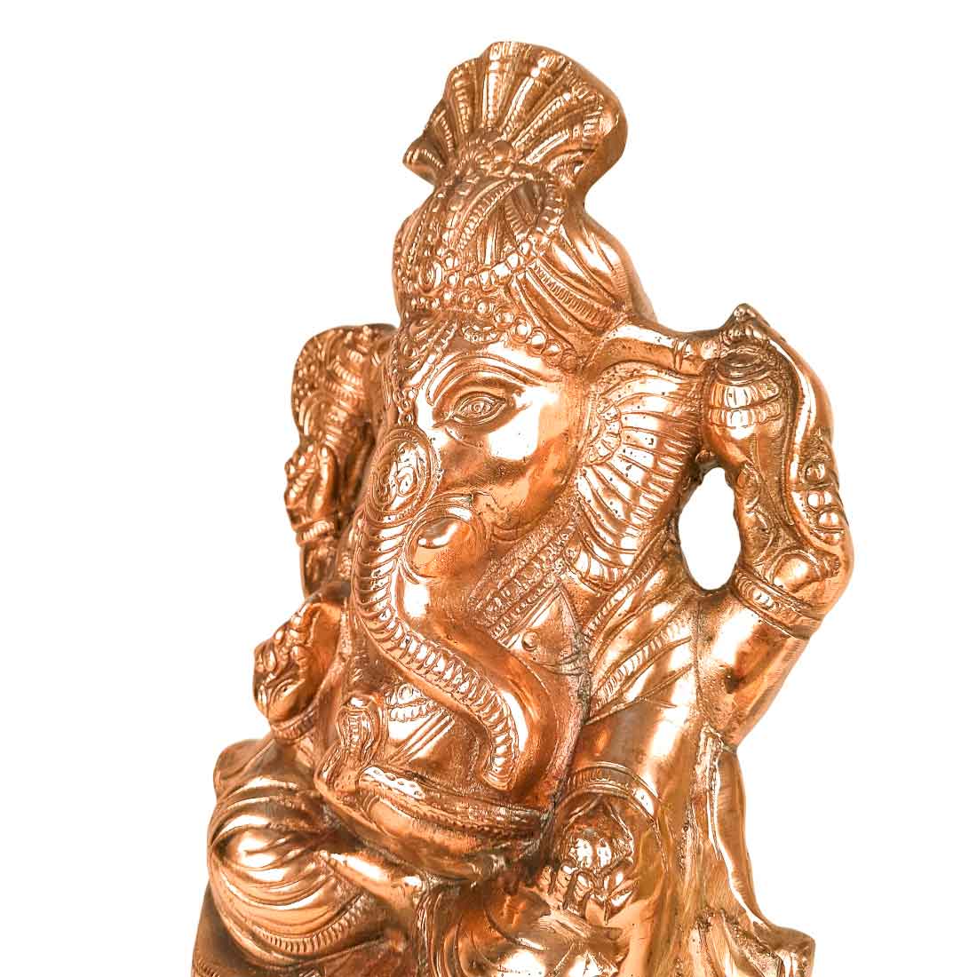 Ganesh Statue | Ganesha Murti - for Home Décor, Puja, Good Luck & Gifts -15 Inch- Apkamart