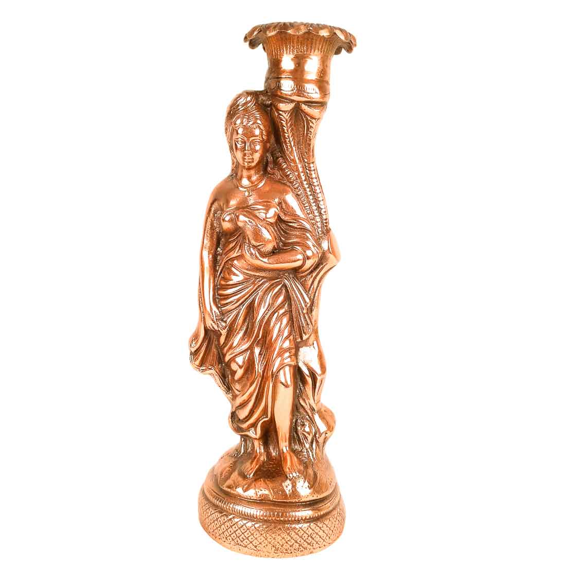 Flower Vase | Metal vase - Flower Vase for Living Room -15 Inch -Apkamart