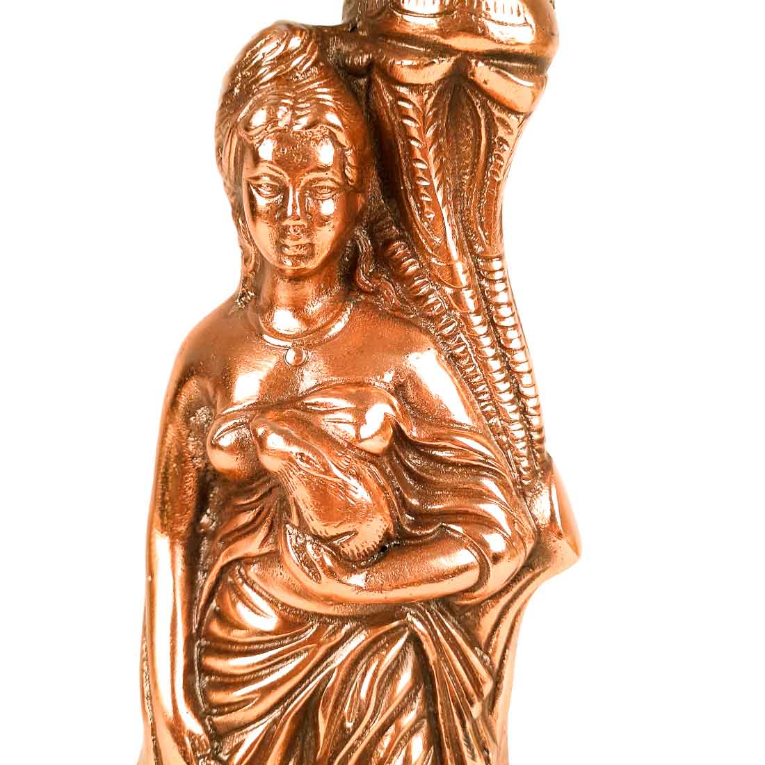 Flower Vase | Metal vase - Flower Vase for Living Room -15 Inch -Apkamart