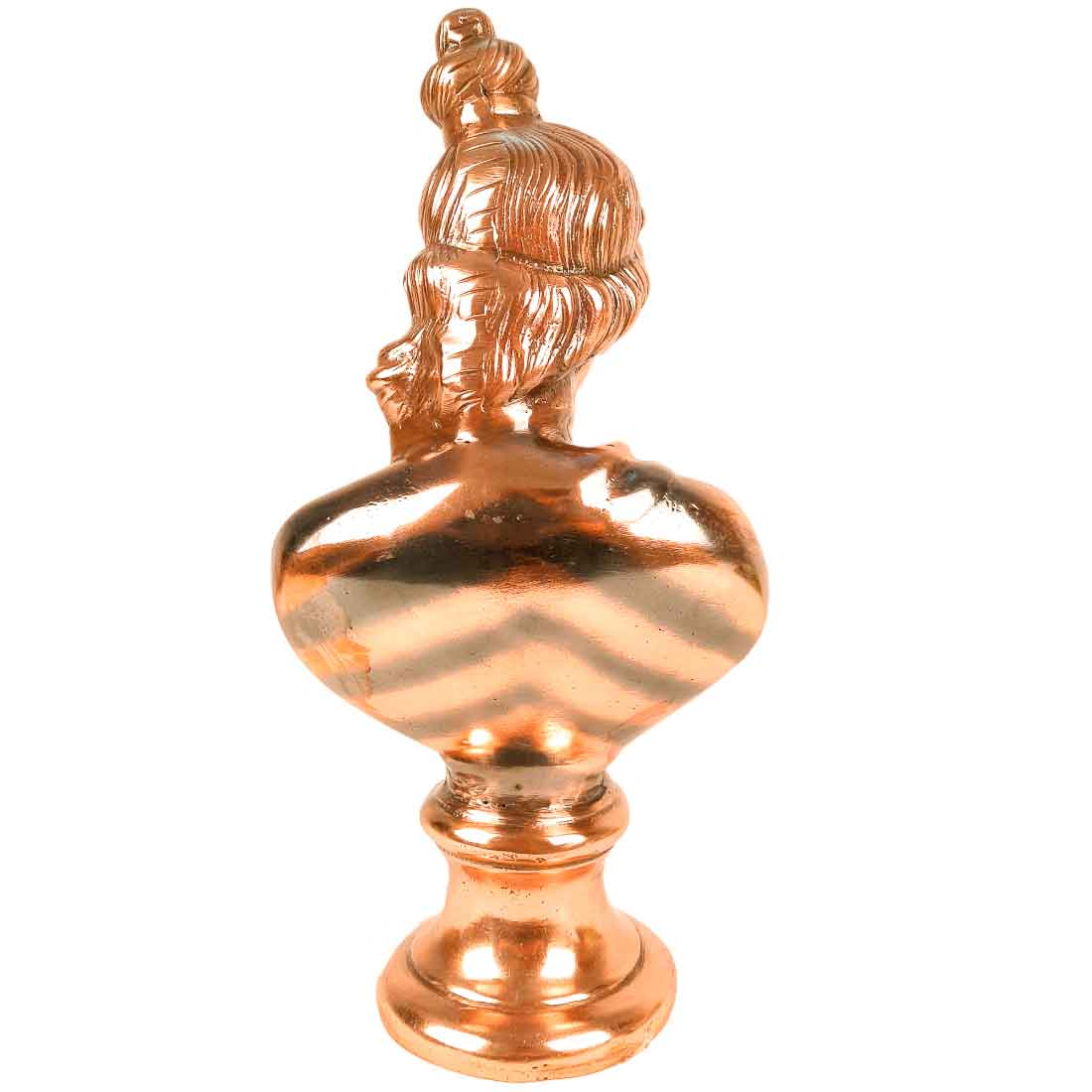 Lady Bust Showpiece | Female Figurines - for Home Decor, Table Decoration & Gifts - 15 Inch - Apkamart