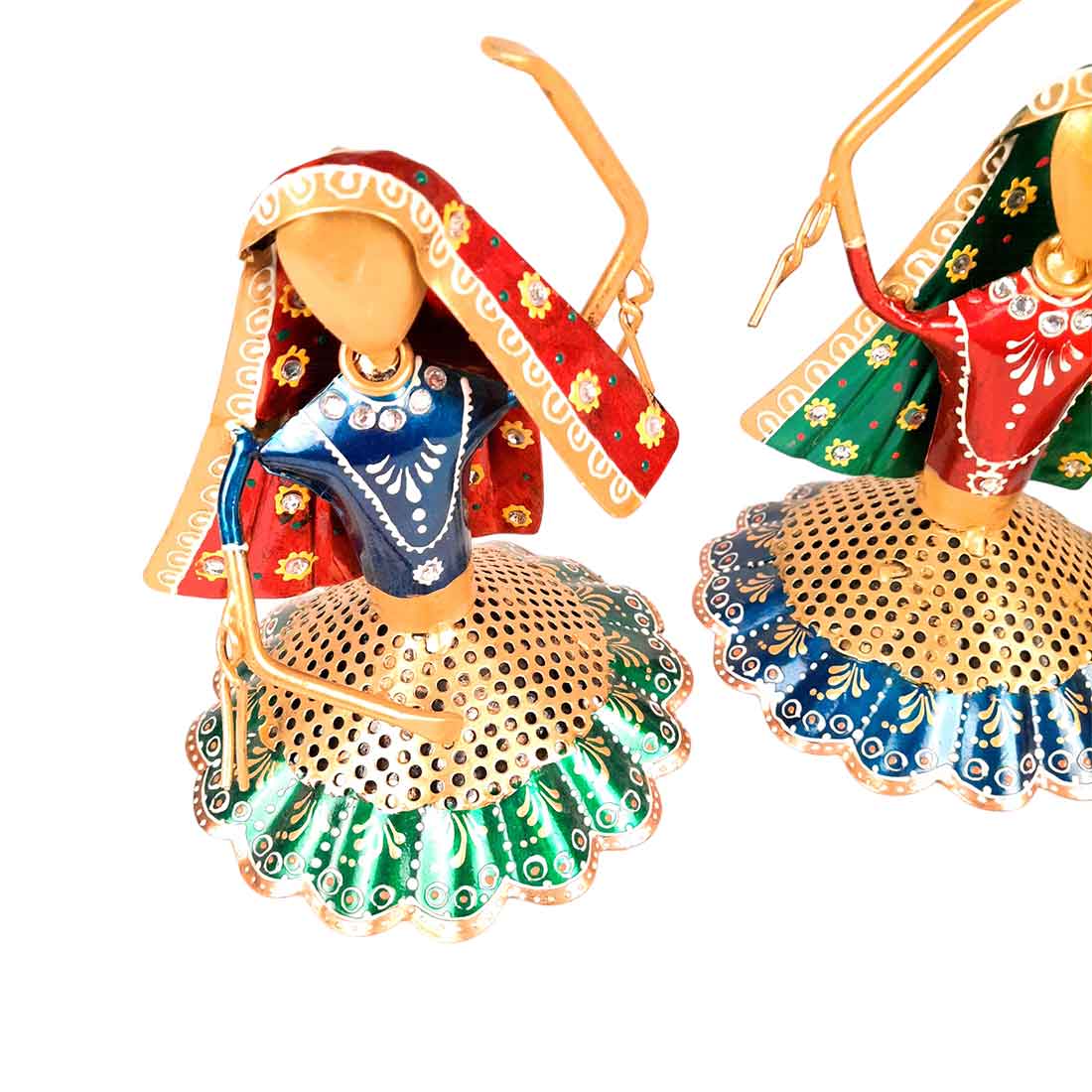 Dancing Ladies - Female Figurines - for Side Table Decoration  - 8 Inch - Set of 3 - Apkamart