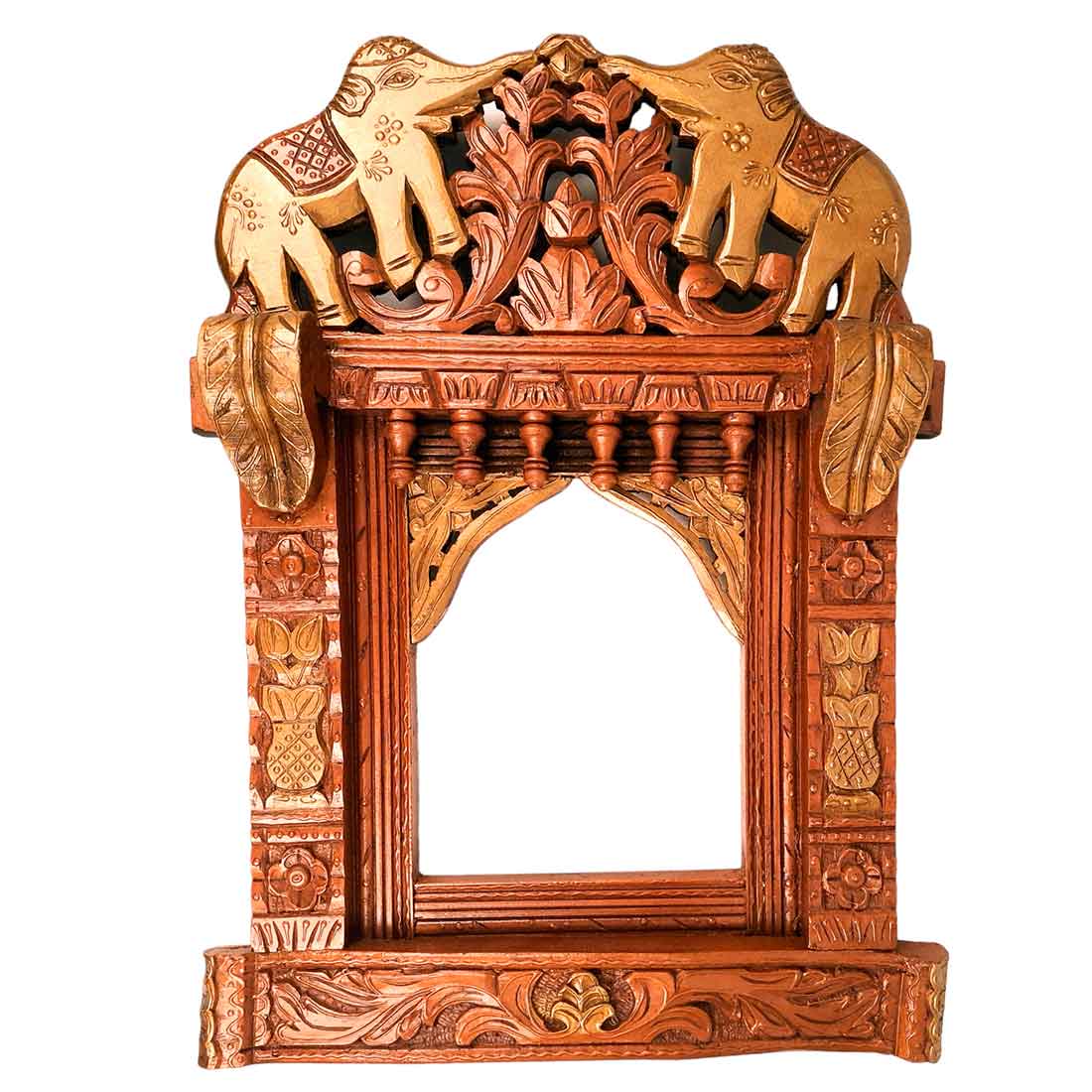  Elephant Design Jharokha - For Interior Decor & Gifts - 27 Inch - Apkamart