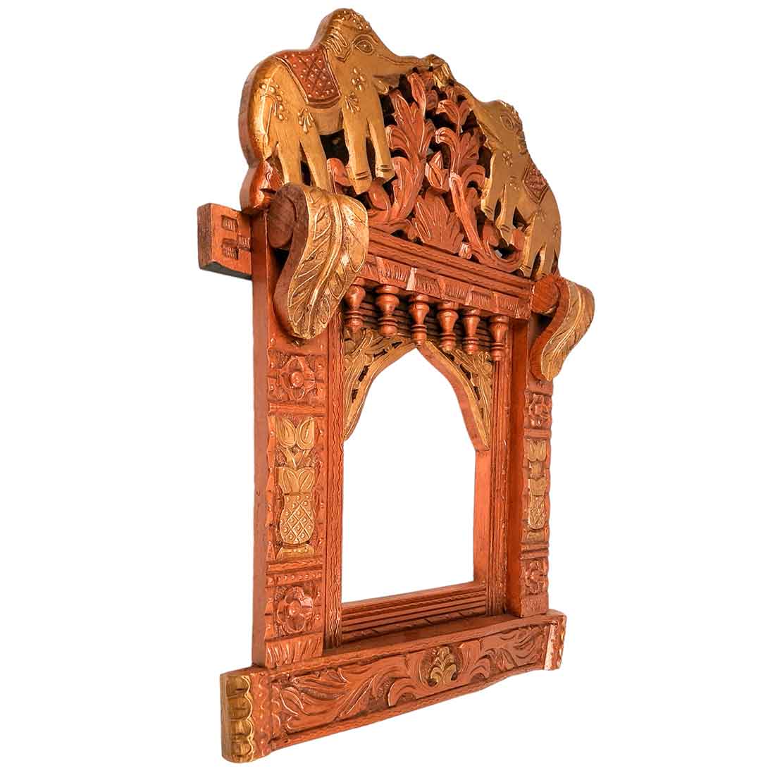  Elephant Design Jharokha - For Interior Decor & Gifts - 27 Inch - Apkamart