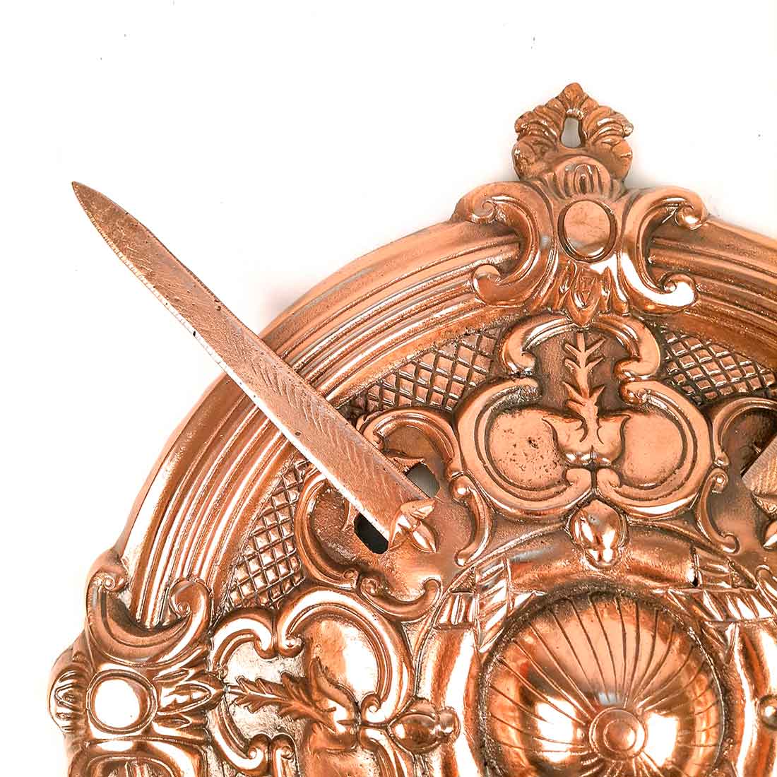 Bahubali Dhal Talwar Set | Sword & Shield Wall Hanging - For Home, Wall Decor & Gifts - 18 Inch - Apkamart