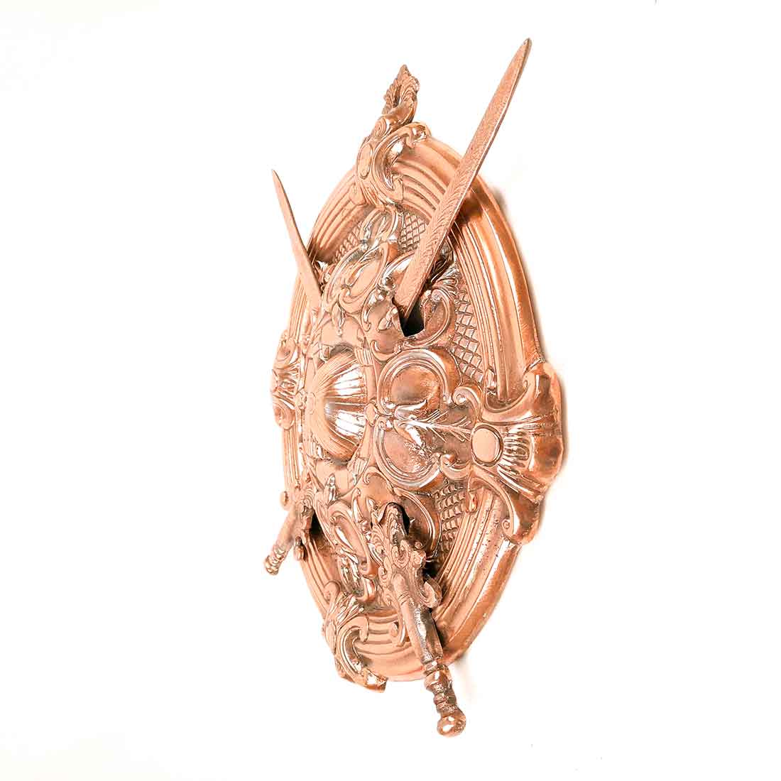 Bahubali Dhal Talwar Set | Sword & Shield Wall Hanging - For Home, Wall Decor & Gifts - 18 Inch - Apkamart