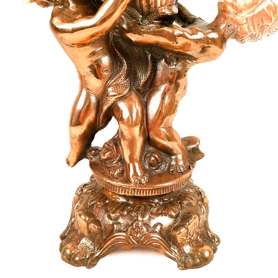 Vintage Vase | Flower Pot Metal - for Home Decoration & Gifts - 15 Inch- Apkamar