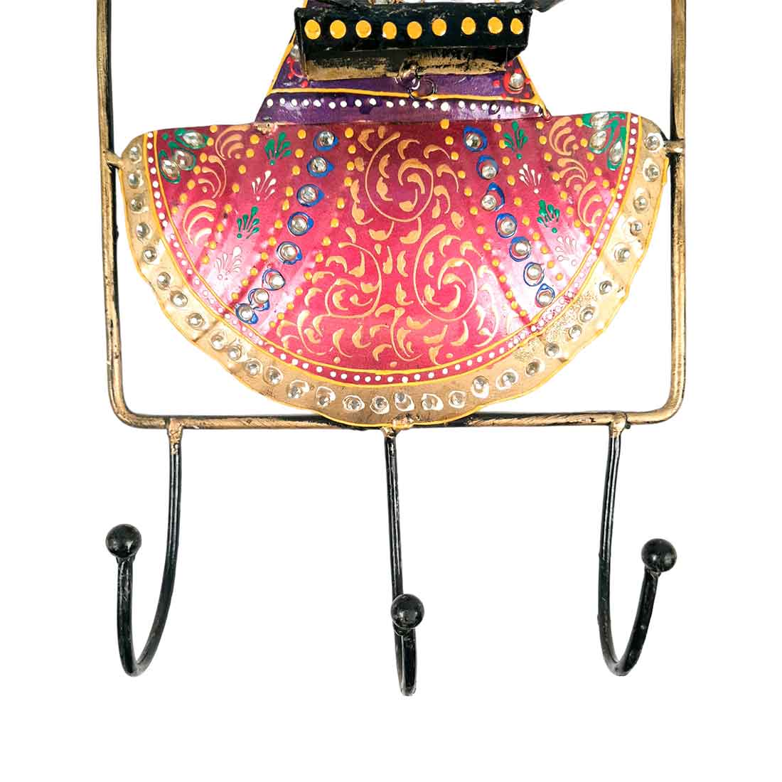 Metal Musician Keyhooks | Key Hook- 22 Inch (Set of 3)- Apkamart