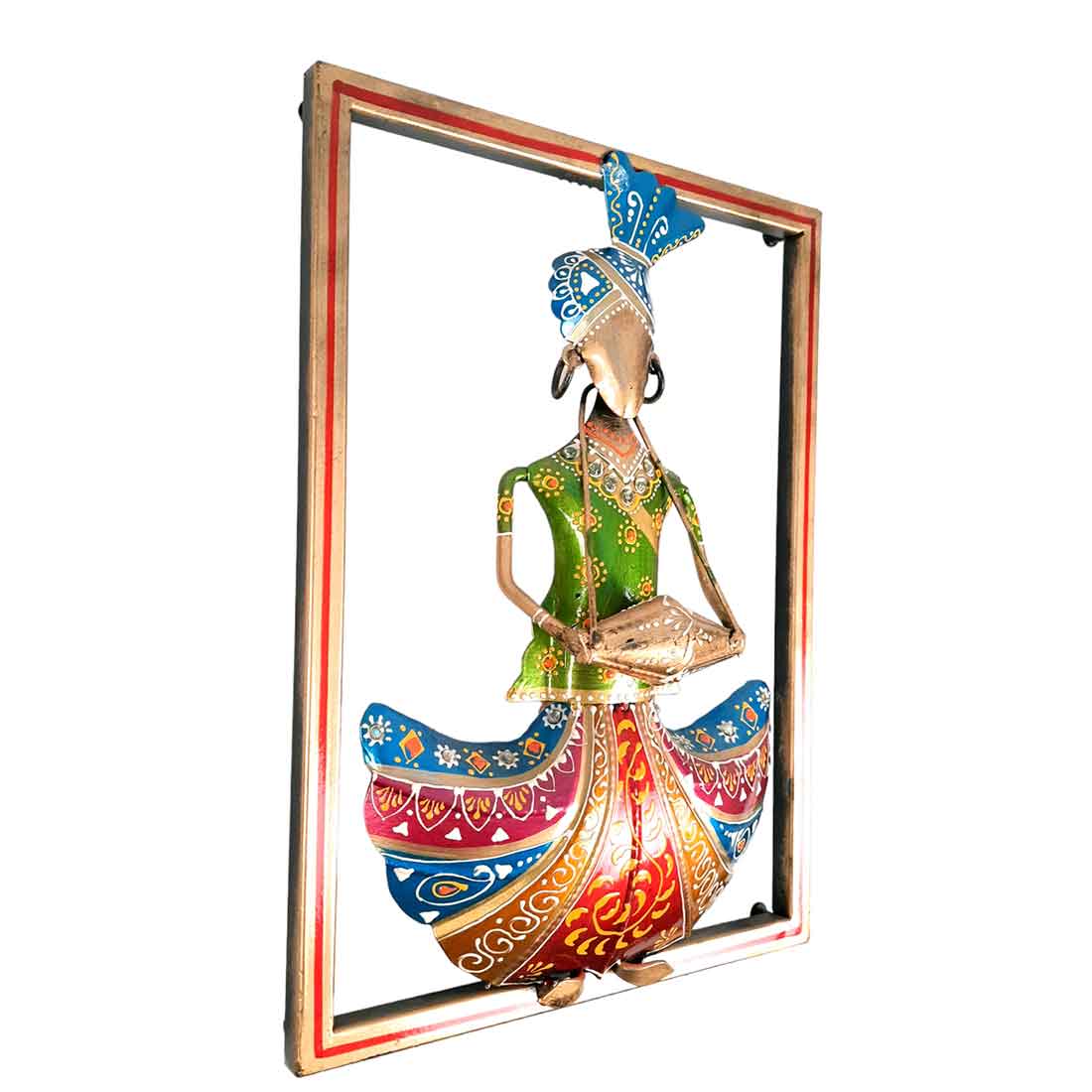 Antique Wall Art Decor - For Living Room Interior Decoration - 12 Inch-Apkamart