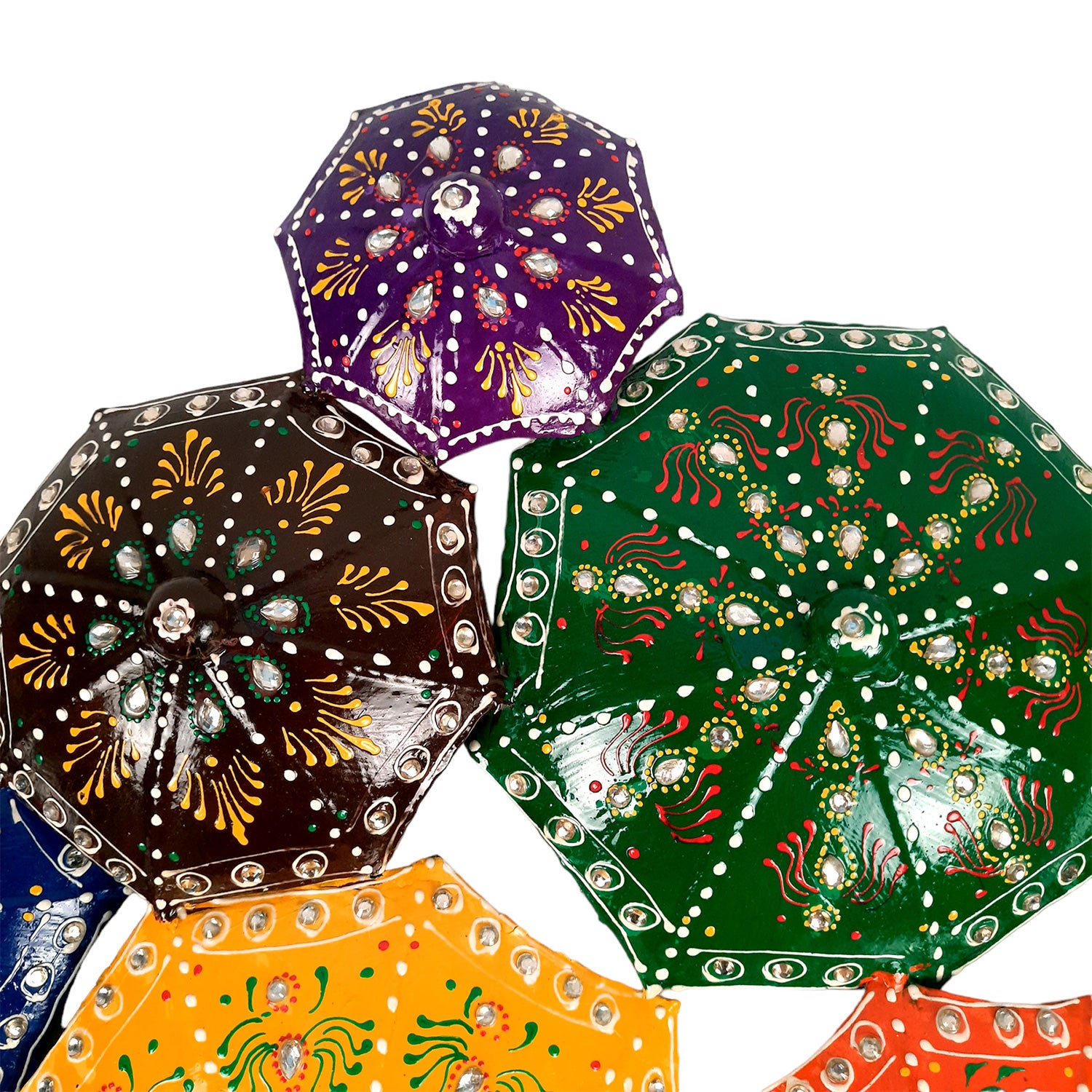 Metal Wall Art - Umbrella Design - For Living Room & Gifts - 32 Inch-Apkamart