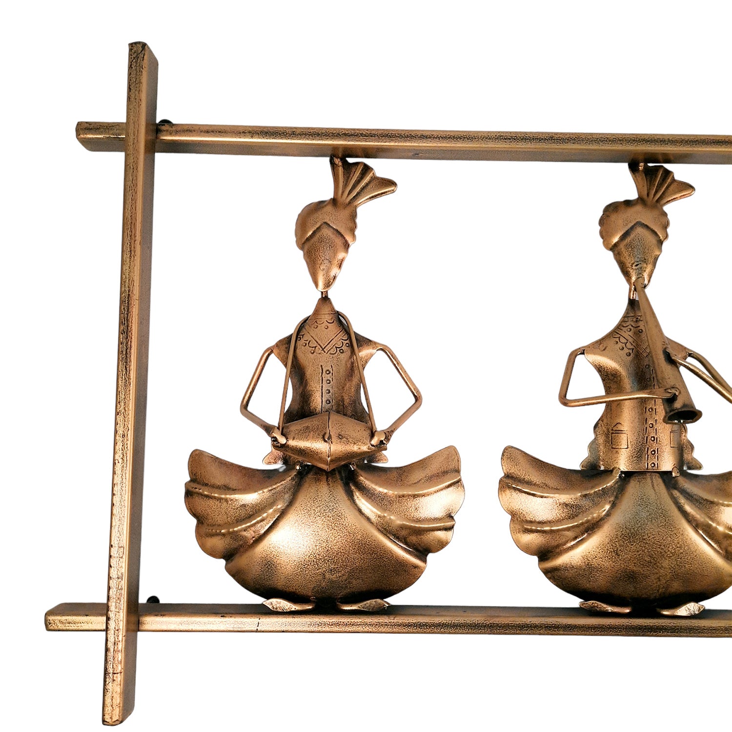 Wall Showpiece | Wall Art Decor Pagdi Musician - 42 Inch-Apkamart