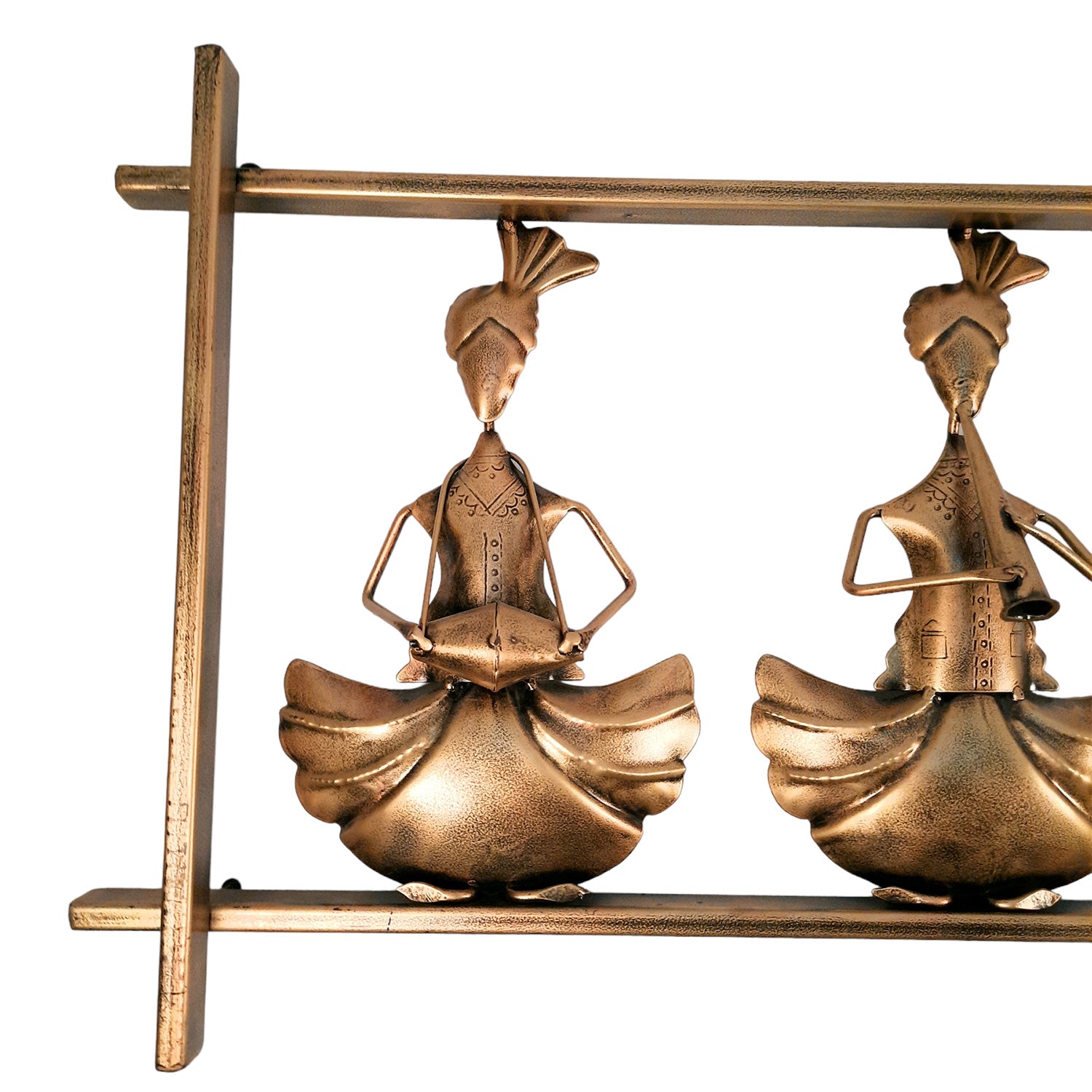 Wall Showpiece | Wall Art Decor Pagdi Musician - 42 Inch-Apkamart