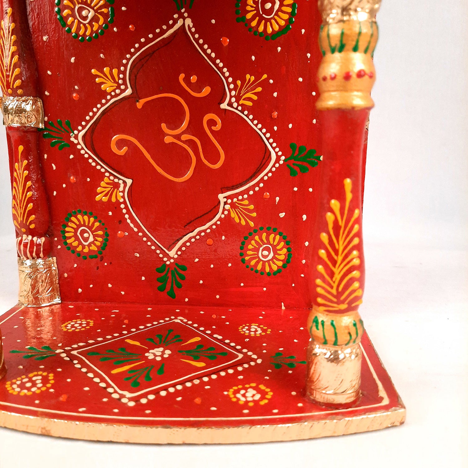 Pooja Mandir | Puja Mandir for Home & Office -14 Inch-Apkamart # Style_Style 3