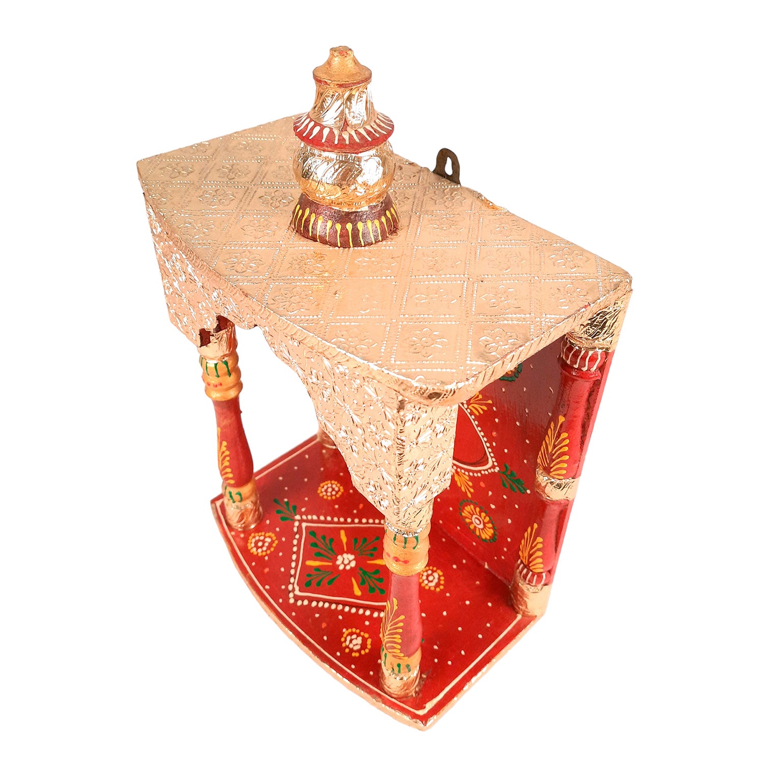Pooja Mandir | Puja Mandir for Home & Office -14 Inch-Apkamart # Style_Style 3