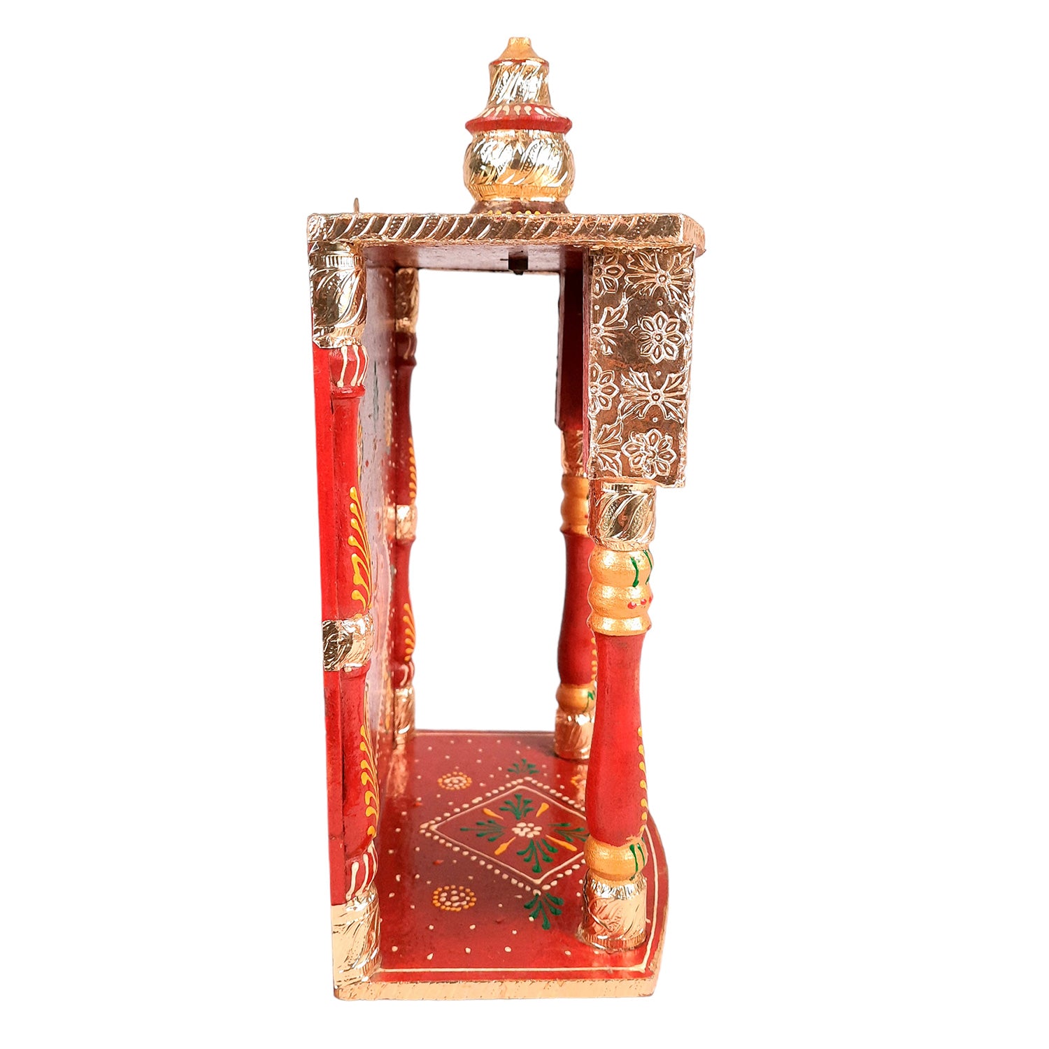 Pooja Mandir | Puja Mandir for Home & Office -14 Inch-Apkamart # Style_Style 3