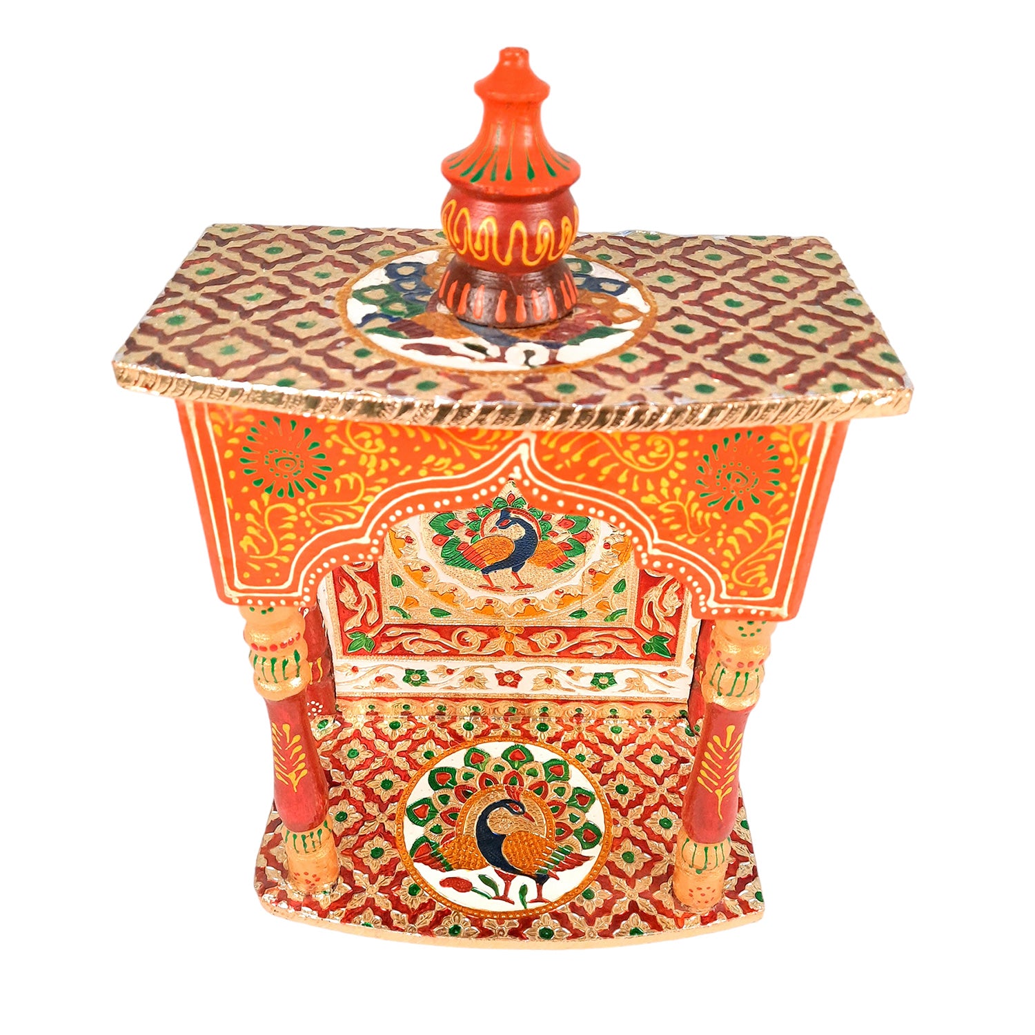 Pooja Mandir | Puja Mandir for Home & Office -14 Inch-Apkamart # Style_Style 2