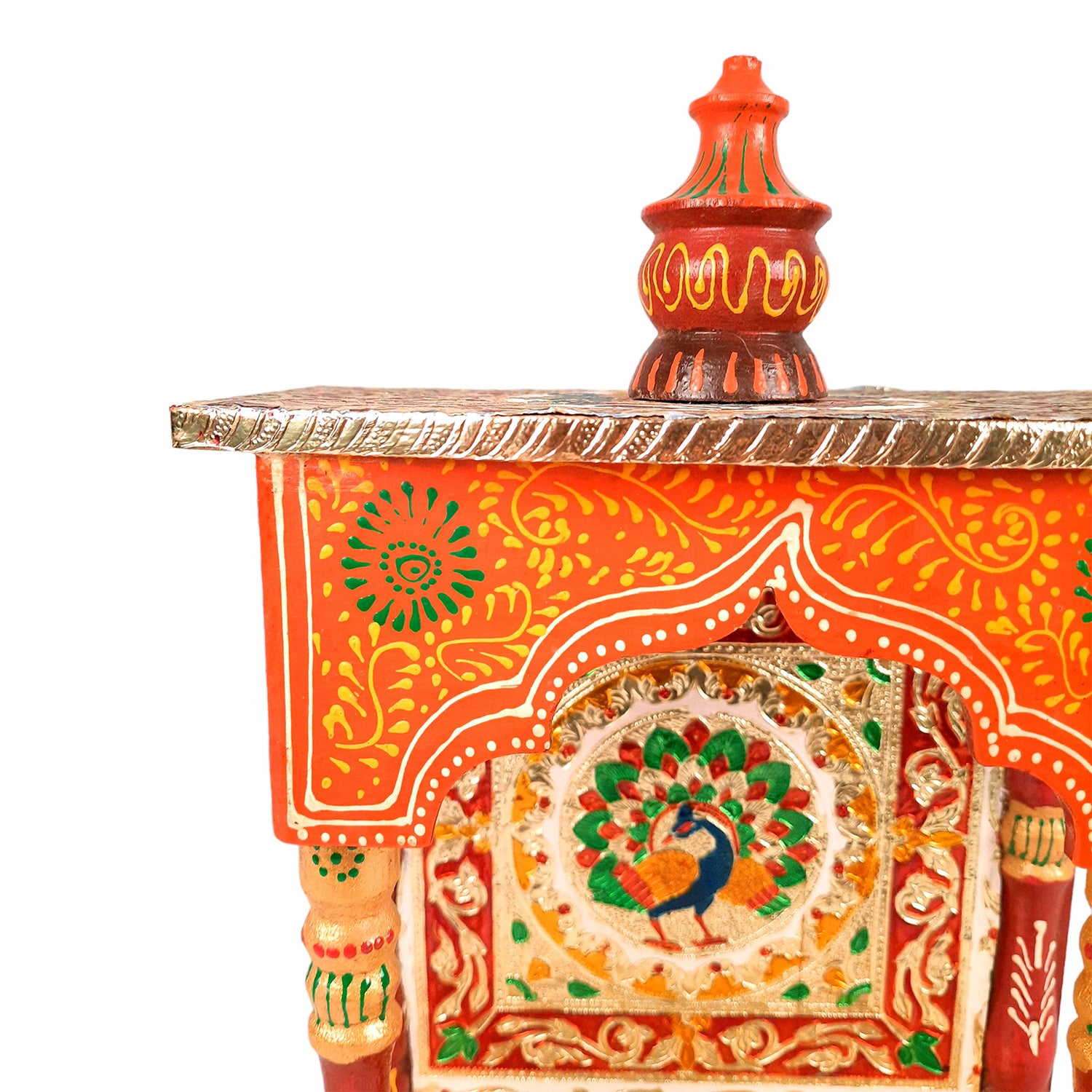 Pooja Mandir | Puja Mandir for Home & Office -14 Inch-Apkamart # Style_Style 2