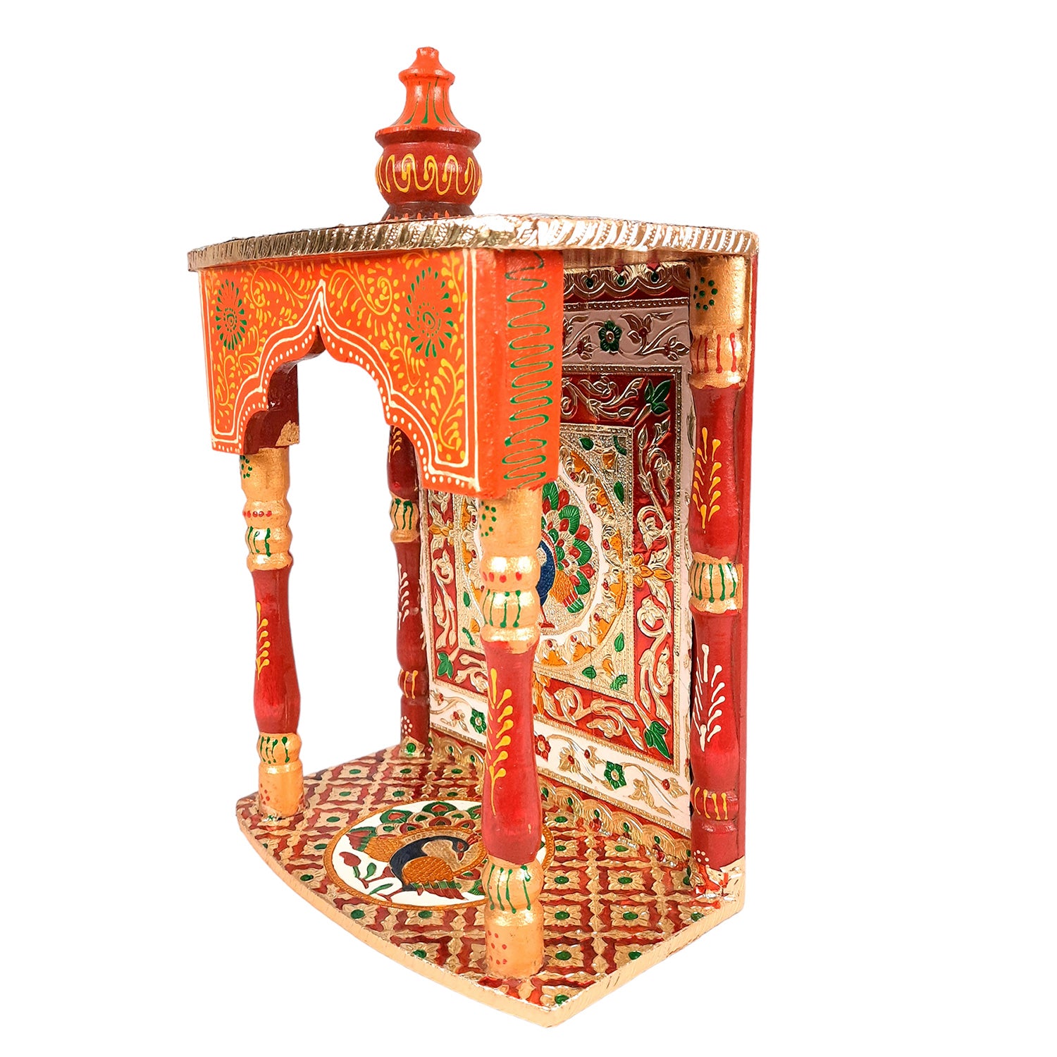 Pooja Mandir | Puja Mandir for Home & Office -14 Inch-Apkamart # Style_Style 2