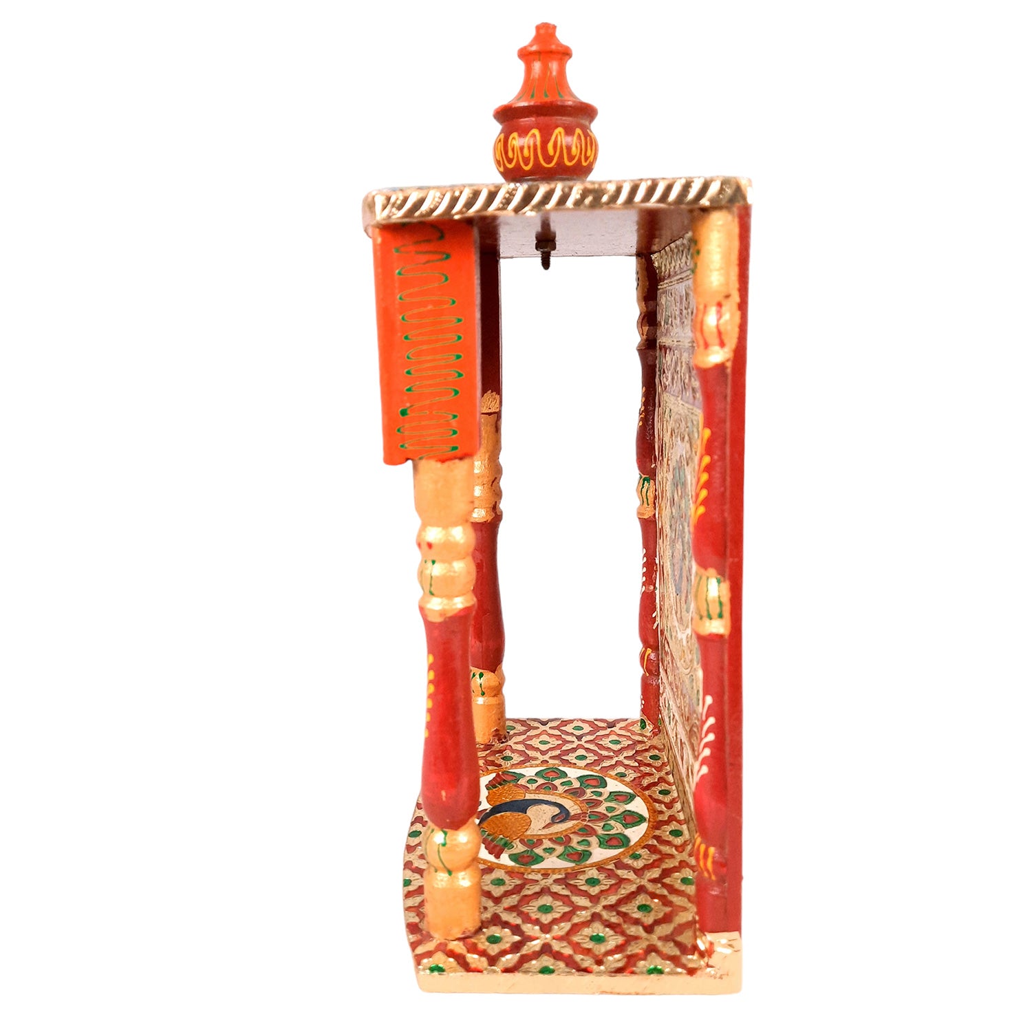 Pooja Mandir | Puja Mandir for Home & Office -14 Inch-Apkamart # Style_Style 2