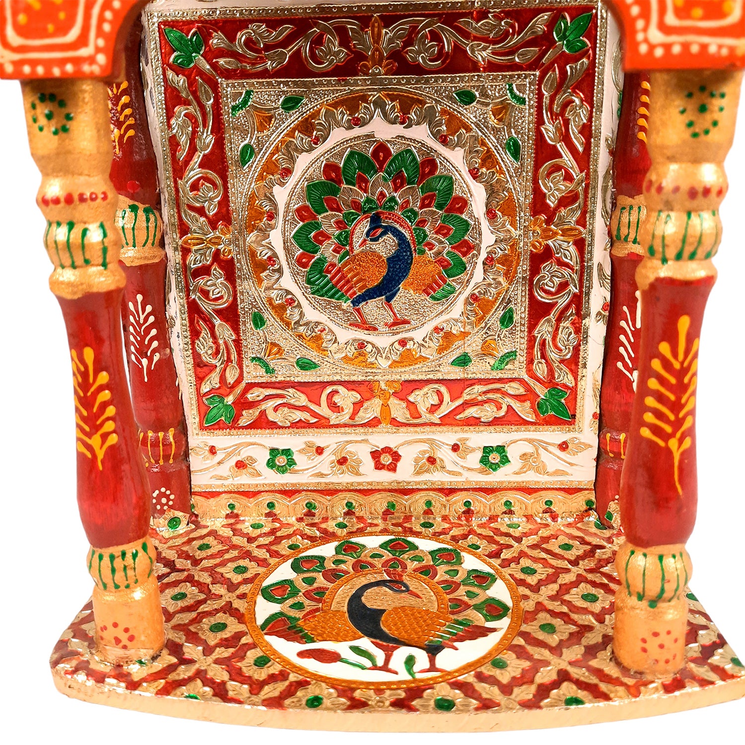 Pooja Mandir | Puja Mandir for Home & Office -14 Inch-Apkamart # Style_Style 2