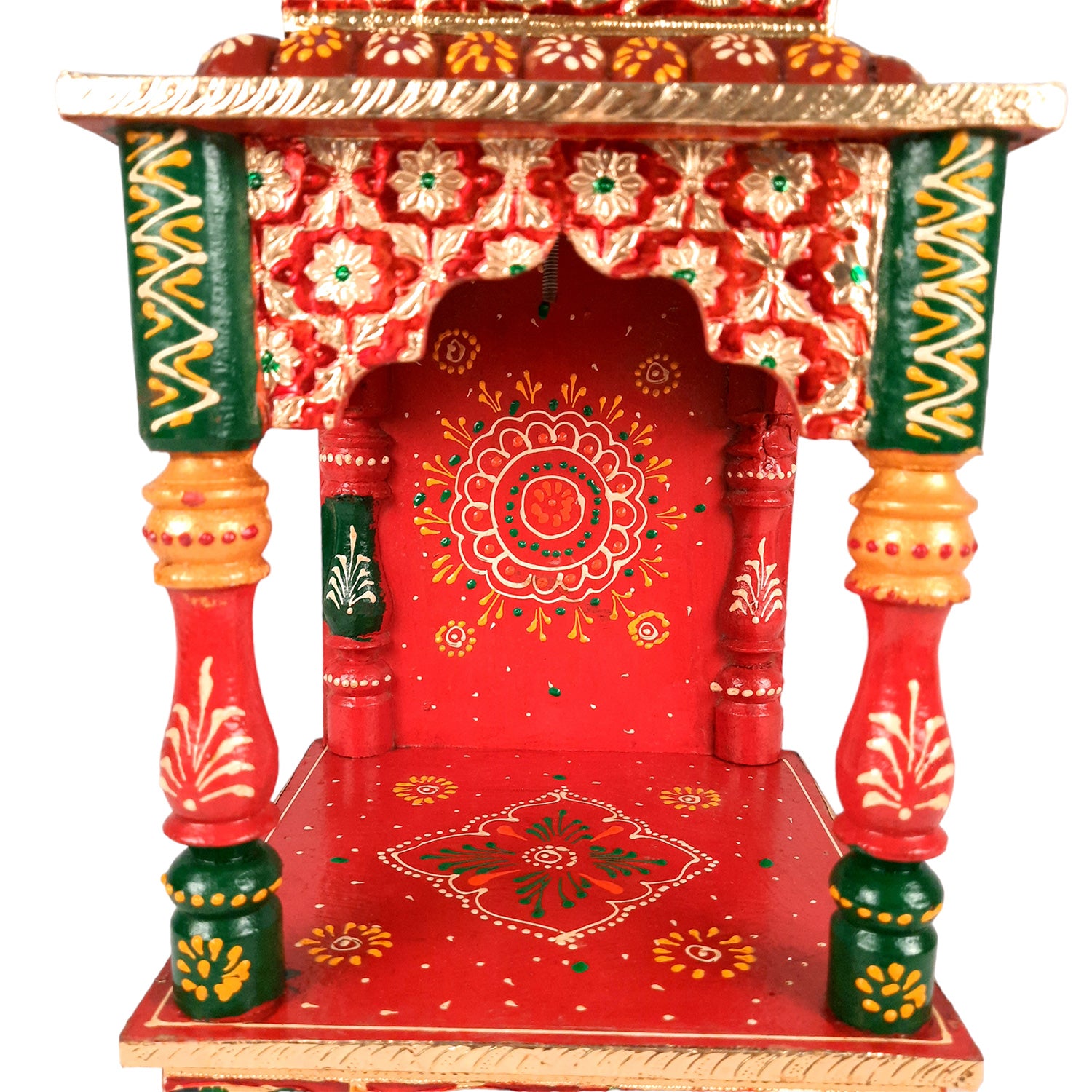 Pooja Temple - Pooja Mandir for Home Wall Hanging -17 inch & 19 Inch- Apkamart #Size_19 inch