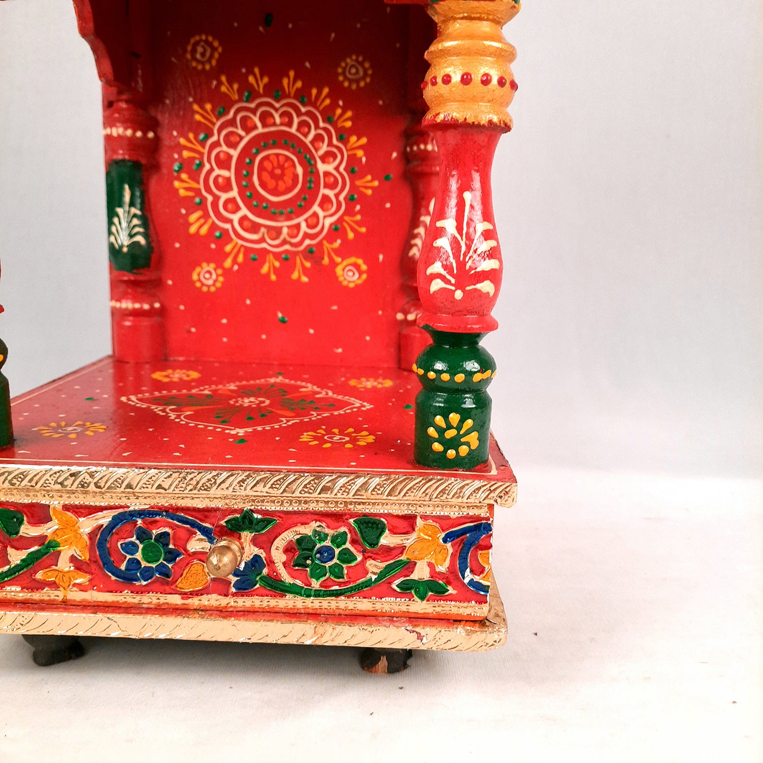 Pooja Temple - Pooja Mandir for Home Wall Hanging -17 inch & 19 Inch- Apkamart #Size_19 inch