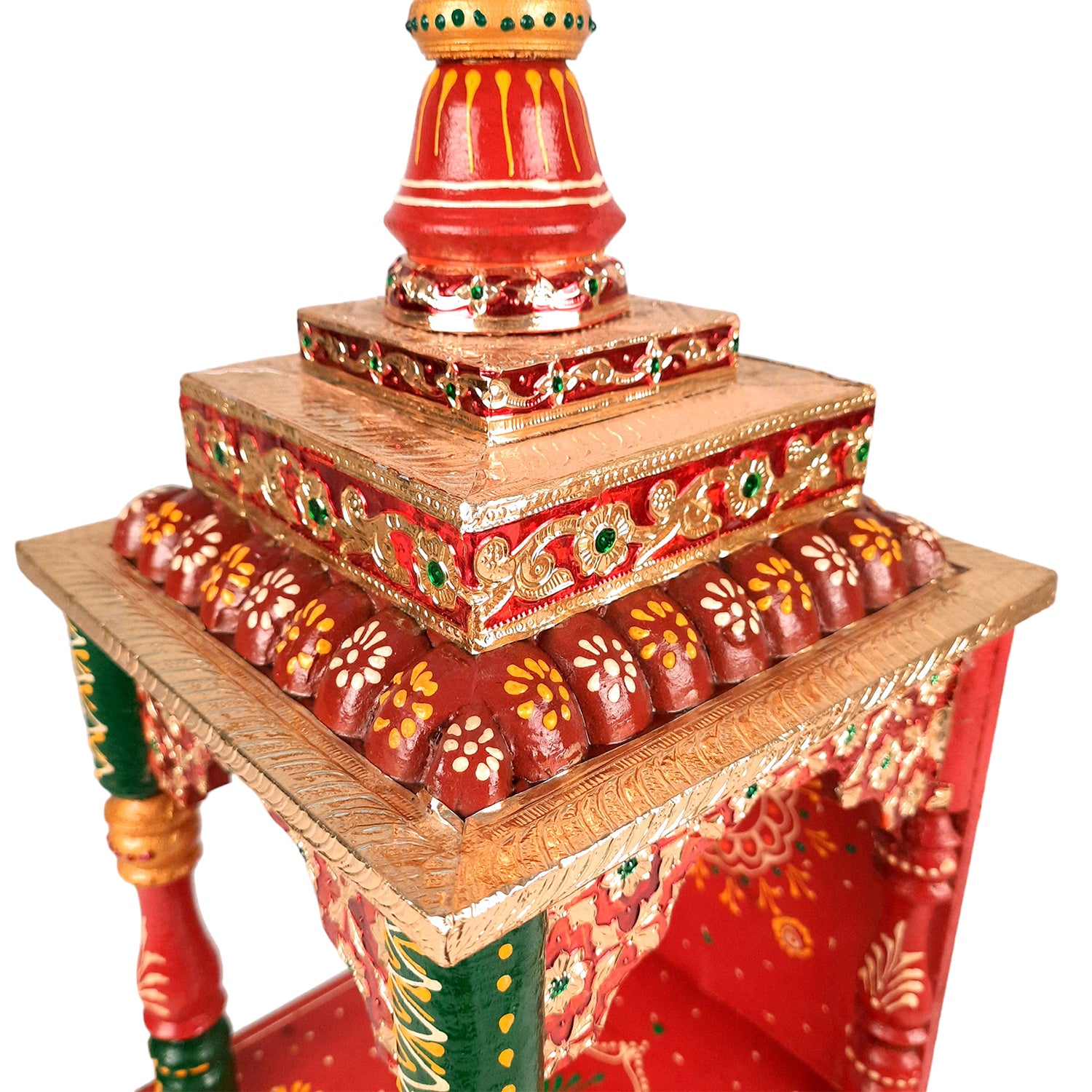 Pooja Temple - Pooja Mandir for Home Wall Hanging -17 inch & 19 Inch- Apkamart #Size_19 inch