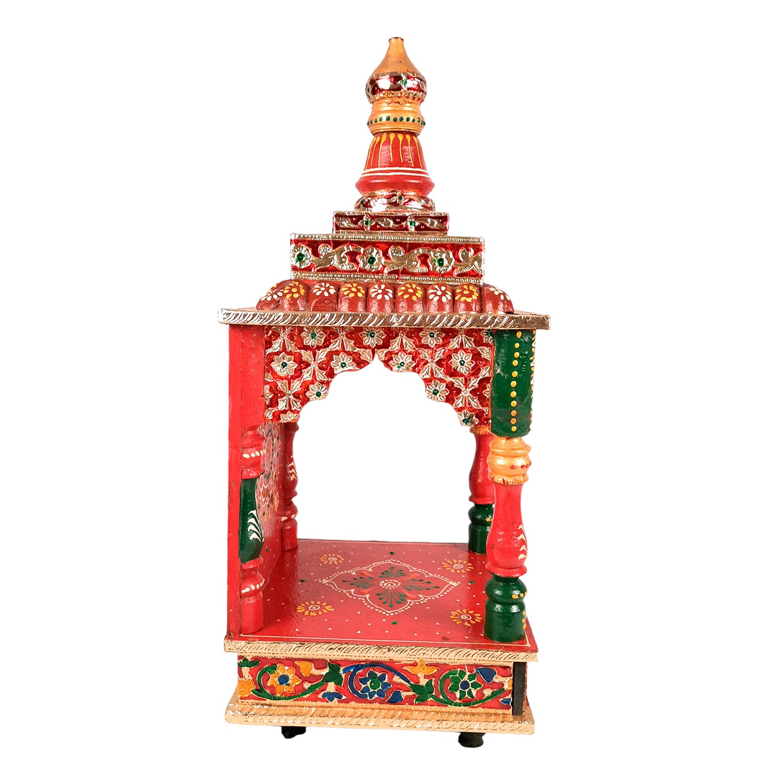 Pooja Temple - Pooja Mandir for Home Wall Hanging -17 inch & 19 Inch- Apkamart #Size_19 inch