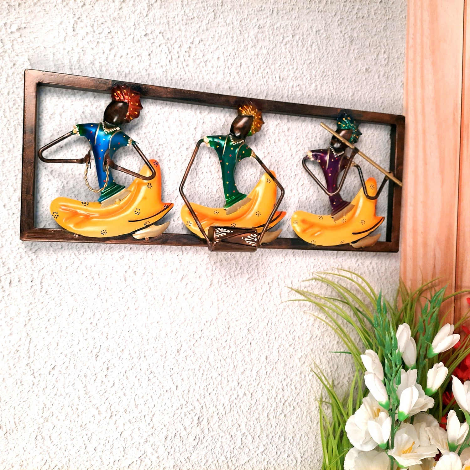 Wall Decor for Living Room | Home Wall Decor Musician - 20 Inch- Apkamart