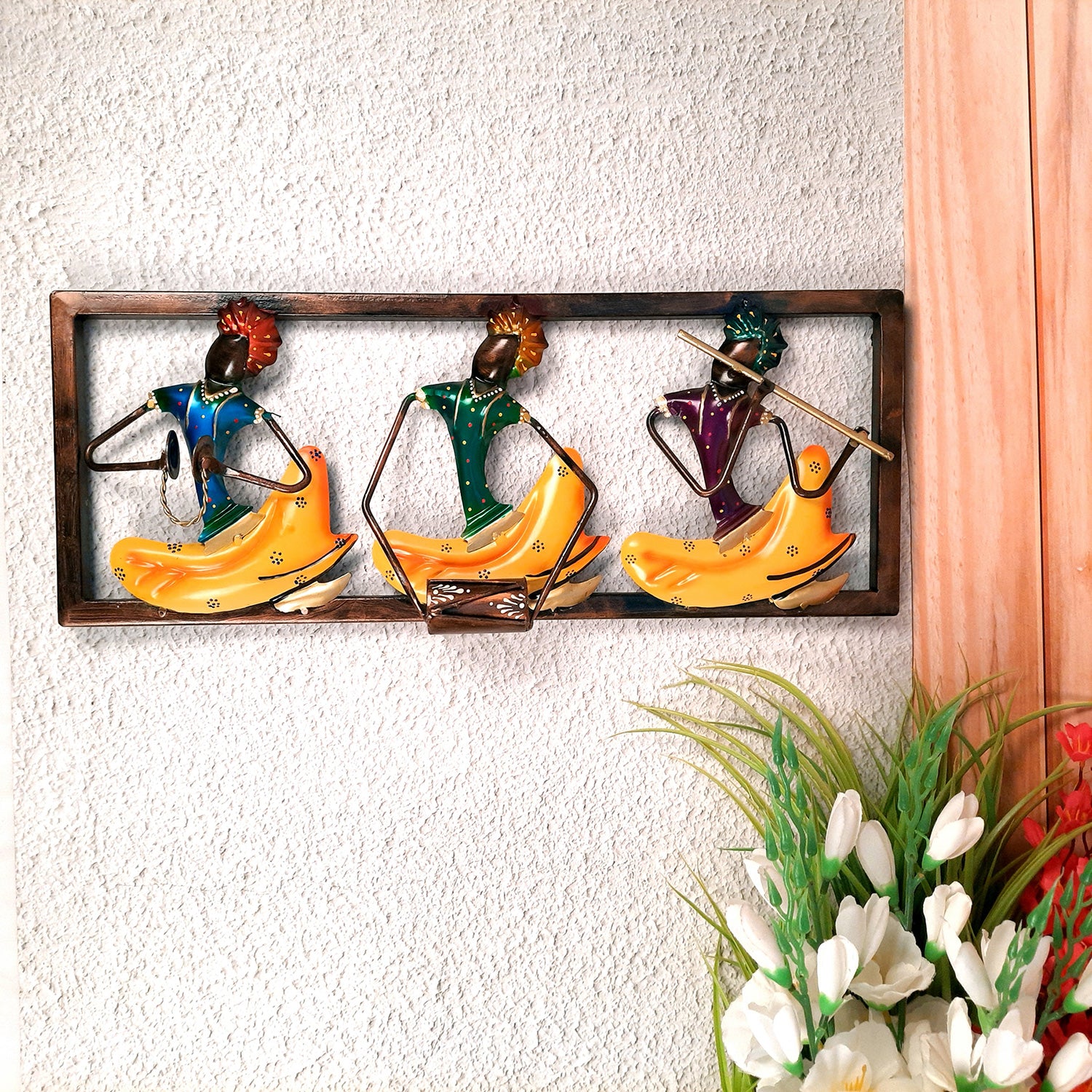 Wall Decor for Living Room | Home Wall Decor Musician - 20 Inch- Apkamart