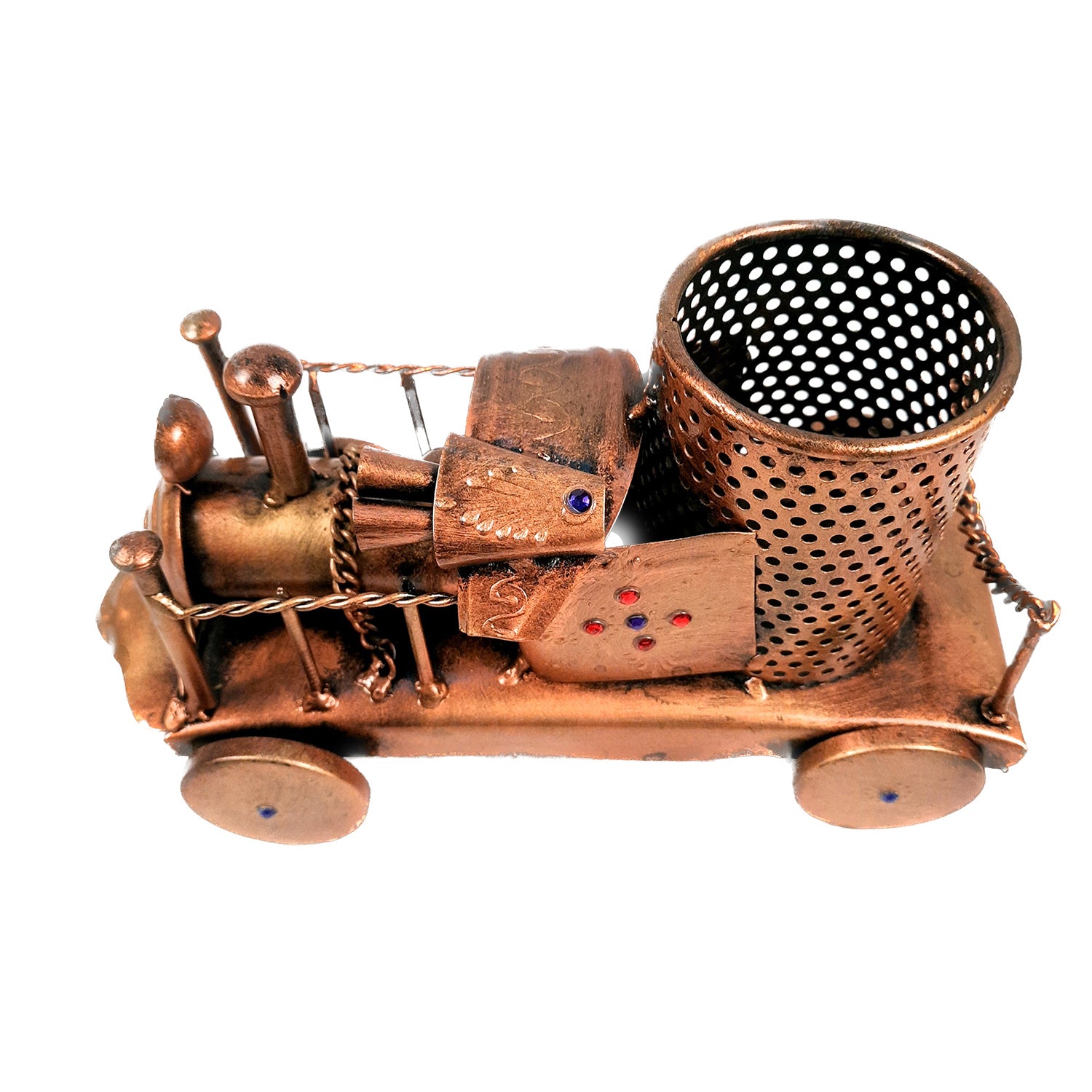 Engine Design Pen Holder- Apkamart #color_Copper