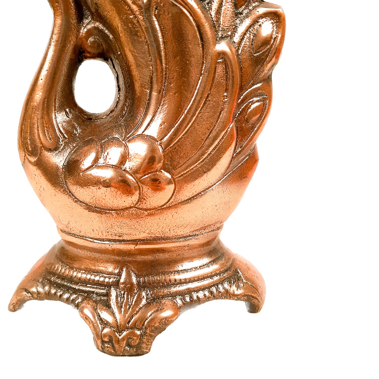 Flower Vase Swan Design | Metal Flower Pot - For Table, Home, Living Room Decor & Gifts - 9 Inch - Apkamart