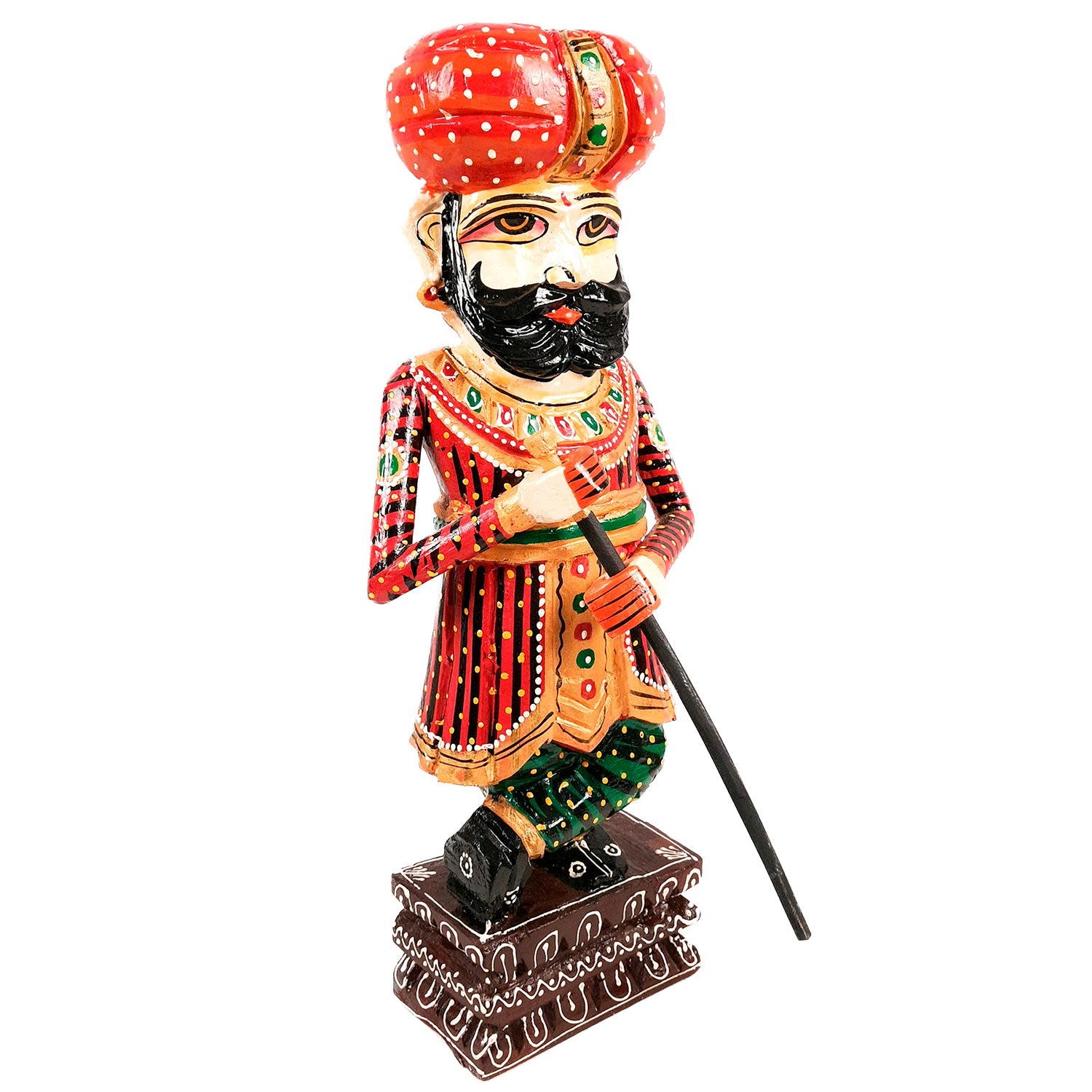 Darbaans Showpiece Set | Royal Guard Figurines - for Living Room, Home, Entryway Decor & Gifts - Apkamart