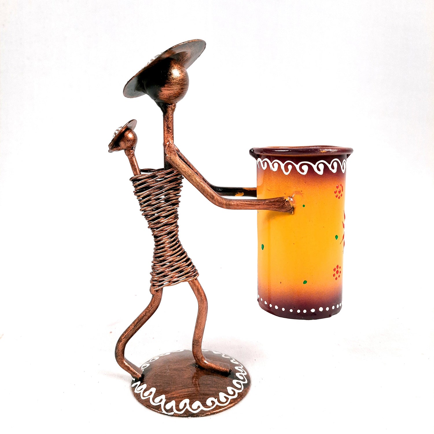 Pen Holder | Pen Pencil Stand - For Study Table, Desk Organiser, Dining & Home Decor - Apkamart