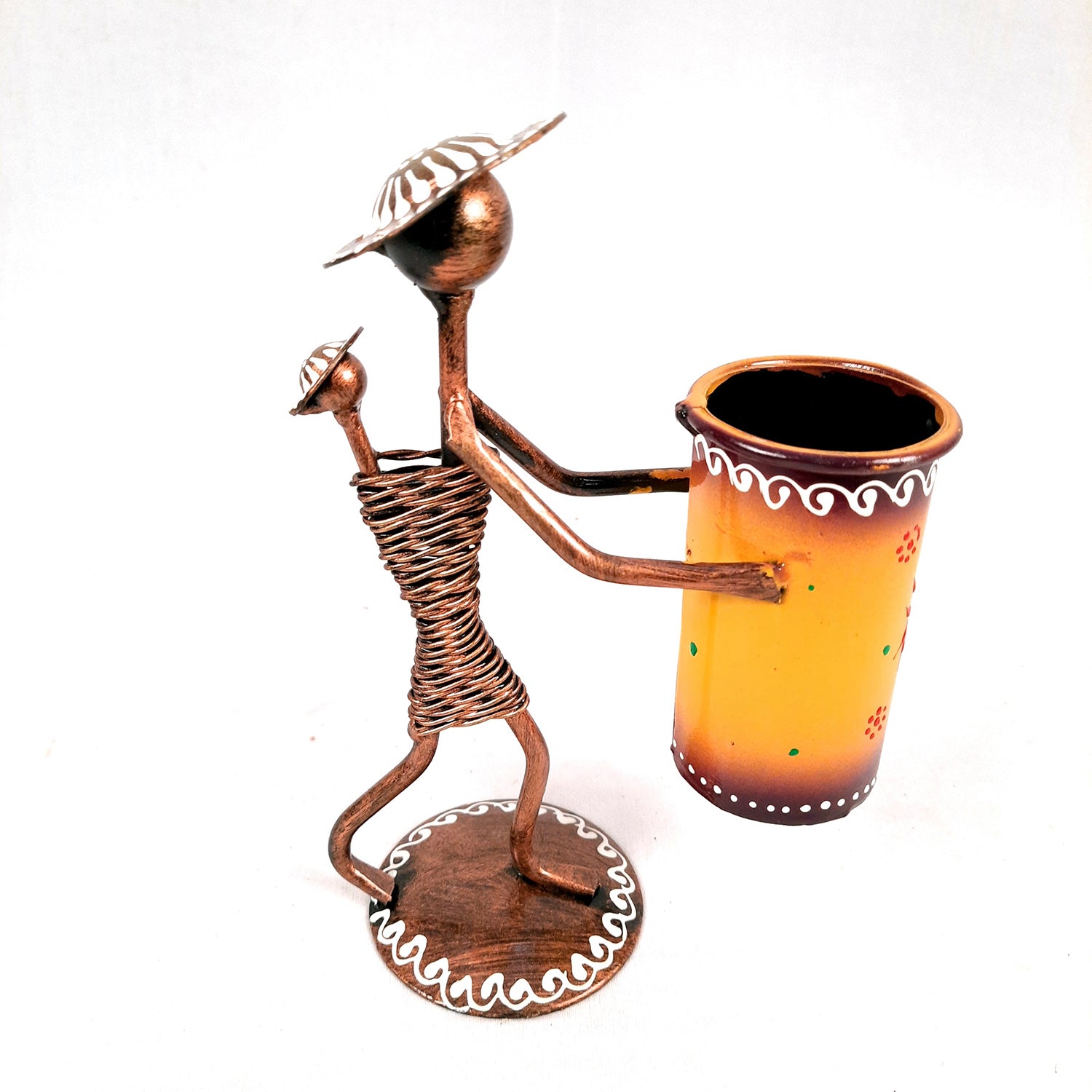 Pen Holder | Pen Pencil Stand - For Study Table, Desk Organiser, Dining & Home Decor - Apkamart