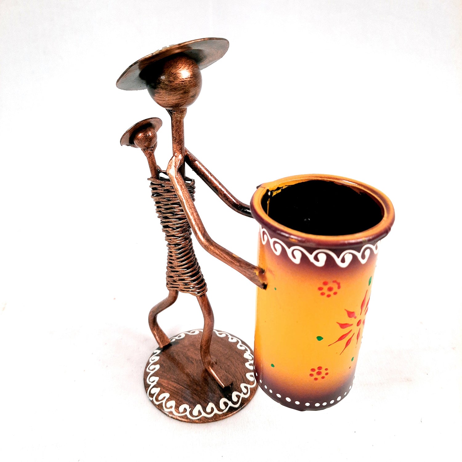 Pen Holder | Pen Pencil Stand - For Study Table, Desk Organiser, Dining & Home Decor - Apkamart