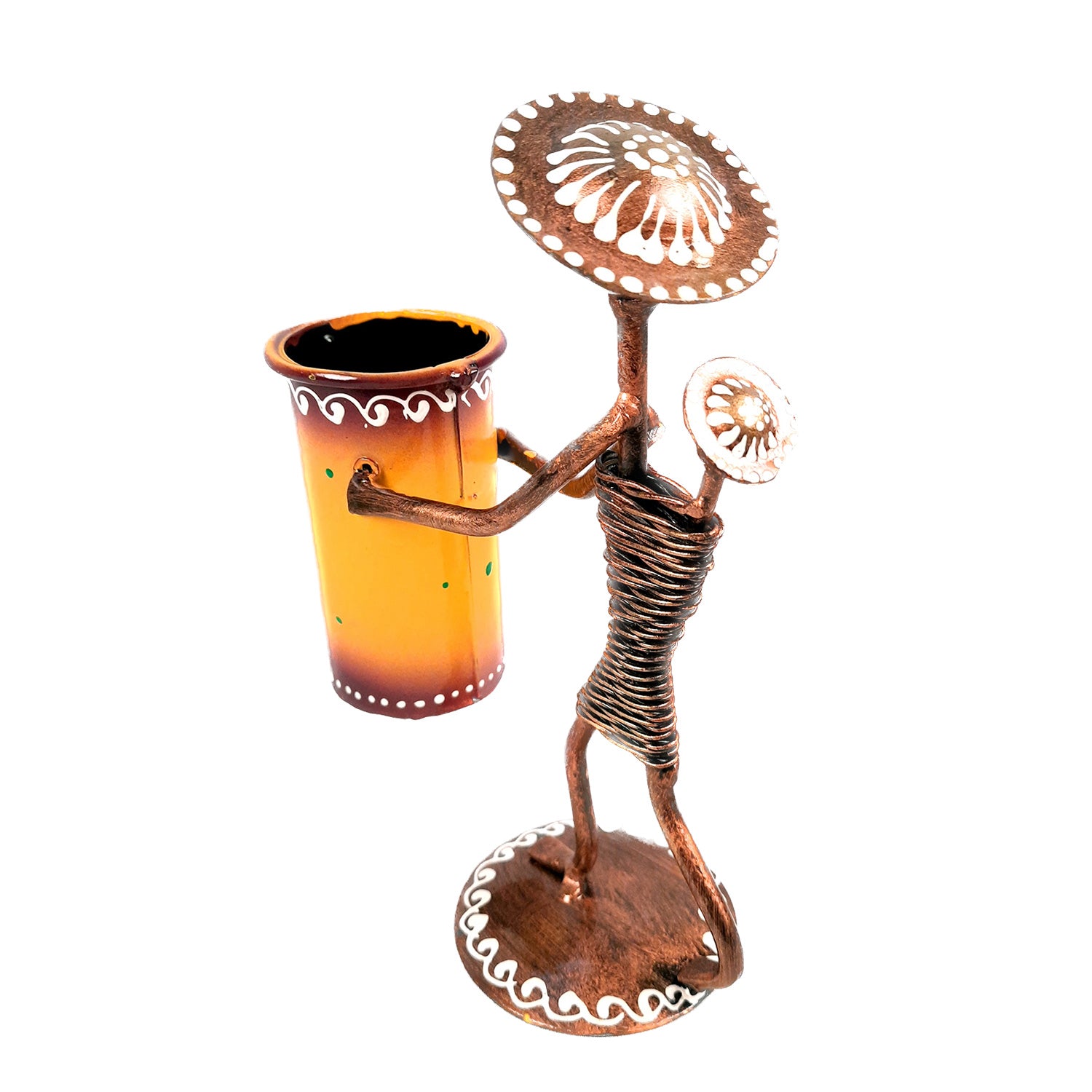 Pen Holder | Pen Pencil Stand - For Study Table, Desk Organiser, Dining & Home Decor - Apkamart