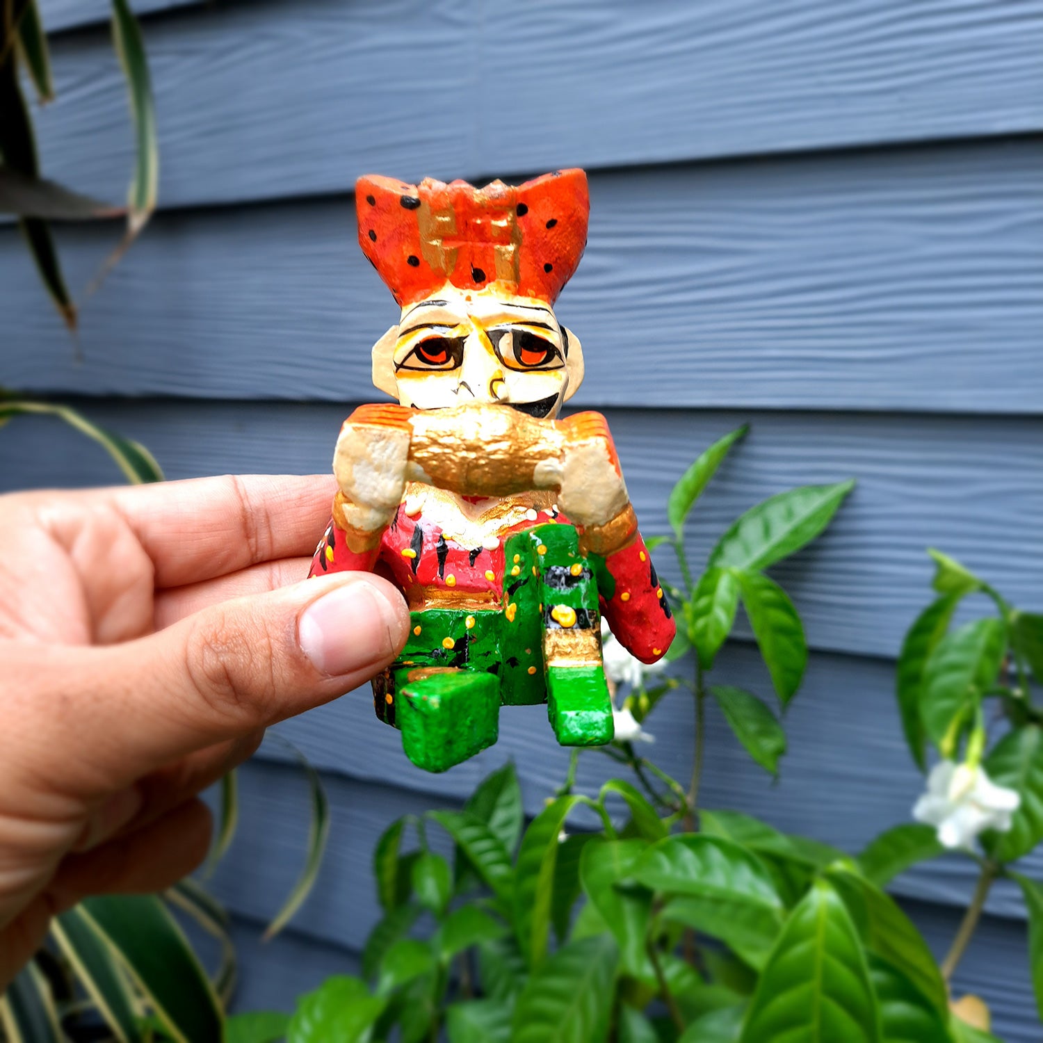 Rajasthani Musician Showpiece | Babla Musicians - For Table & Home Decor - 4 Inch -Set of 5 - Apkamart