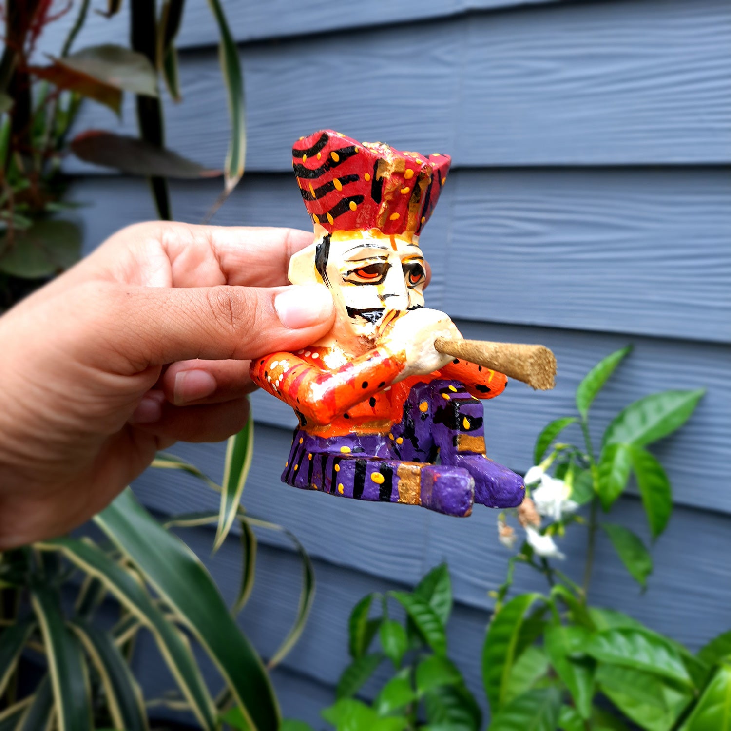 Rajasthani Musician Showpiece | Babla Musicians - For Table & Home Decor - 4 Inch -Set of 5 - Apkamart