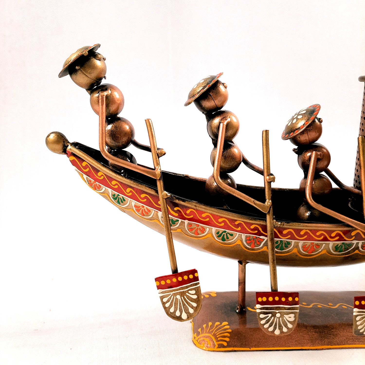 Boat Pen Holder |For pen & Pencil - Boat Design - 11 Inch-Apkamart