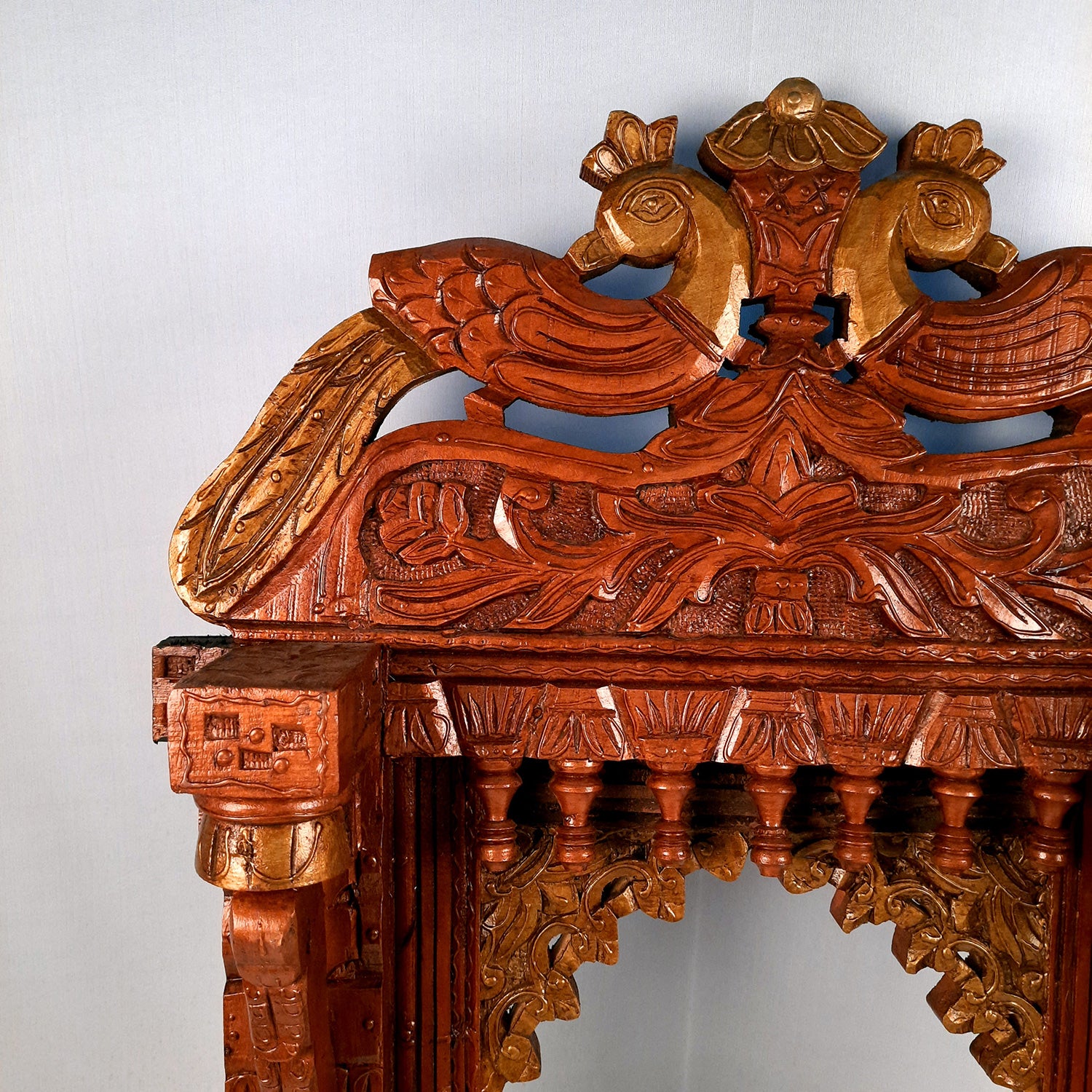 Peacock Design Jharokha - For Living Room Interior Decoration - 36 Inch-Apkamart